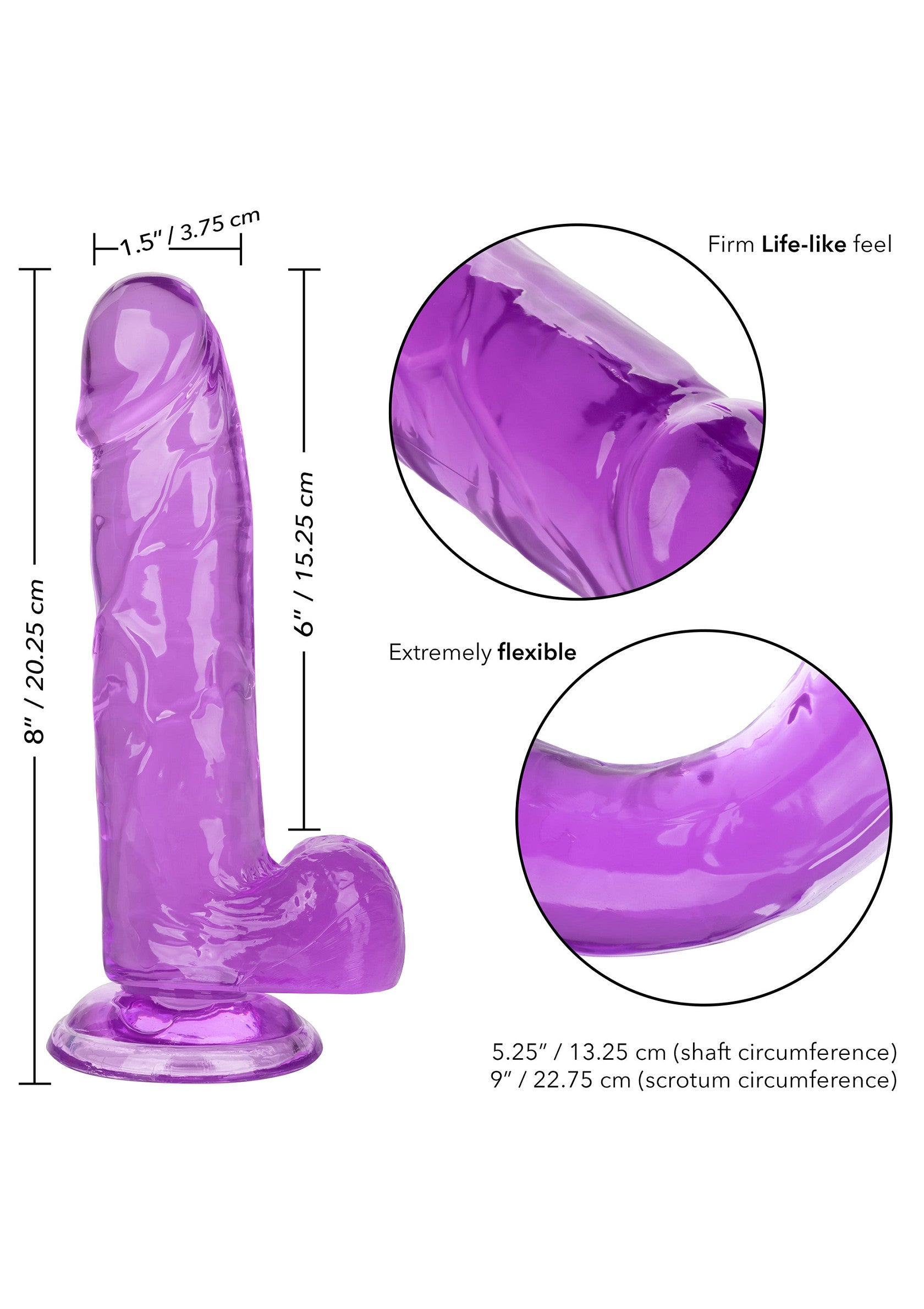 Queen Size Dong 6 inch - Afbeelding 20