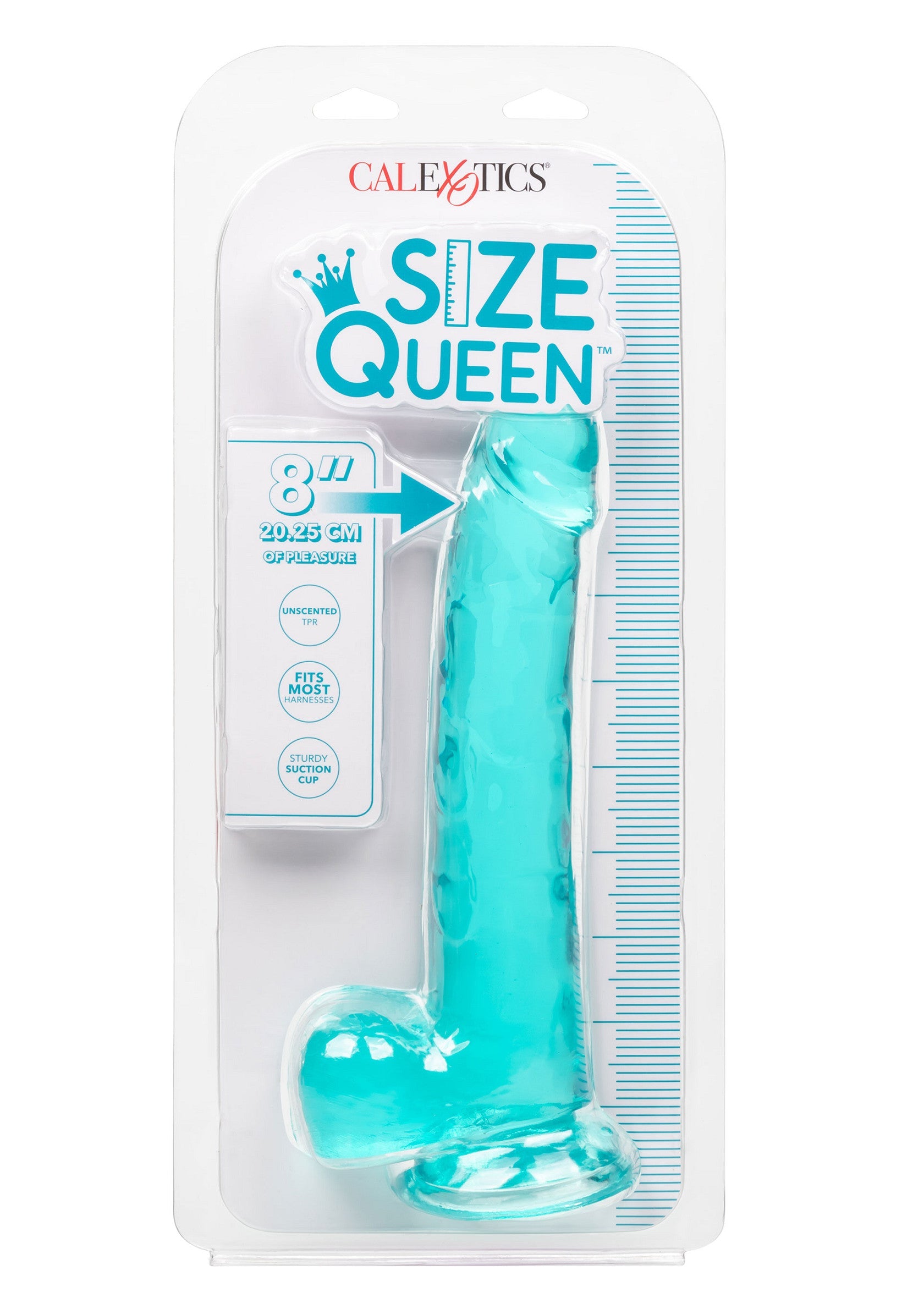 Queen Size Dong 8 inch - Afbeelding 2