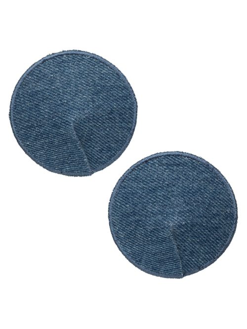 Ride Em Denim Round Pasties