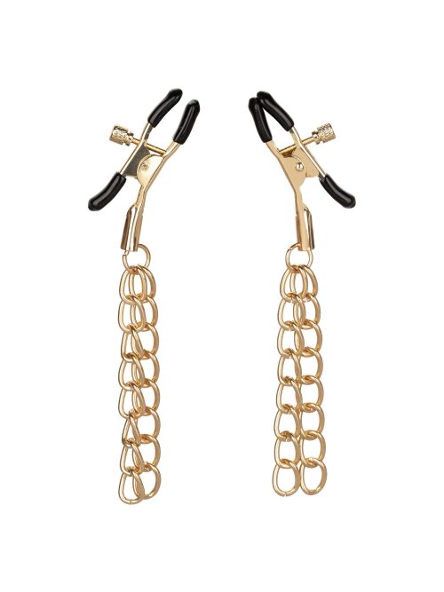 Ride Em Denim Nipple Clamps