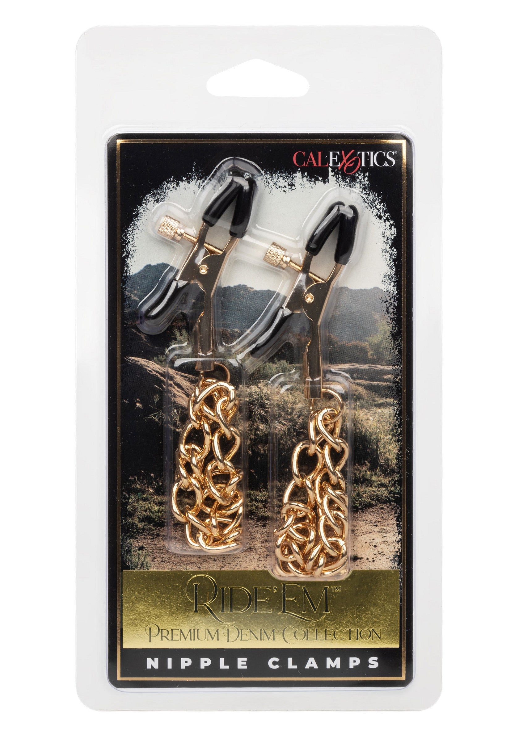 Ride Em Denim Nipple Clamps - Afbeelding 2