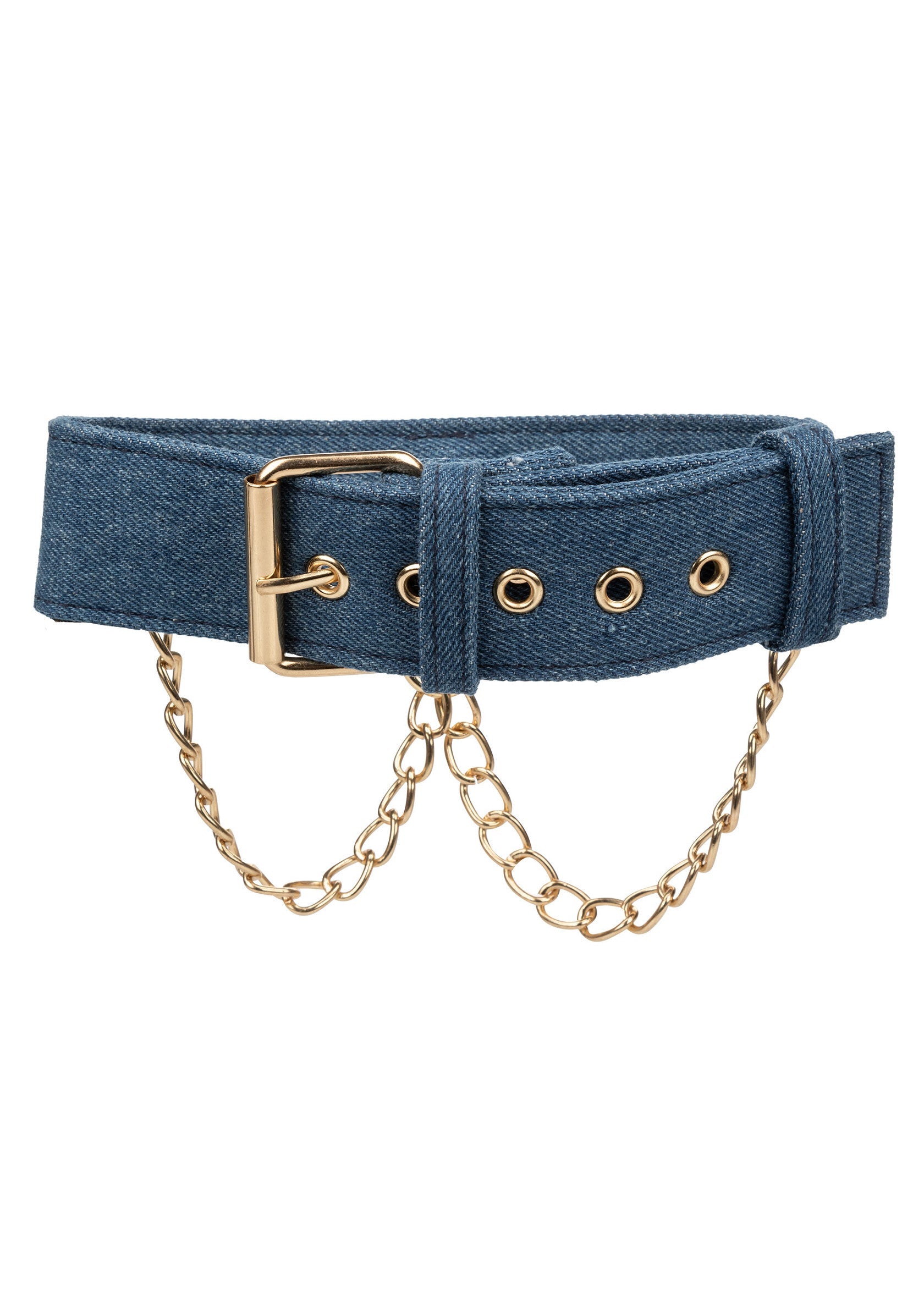 Ride Em Denim Collar + Leash - Afbeelding 4