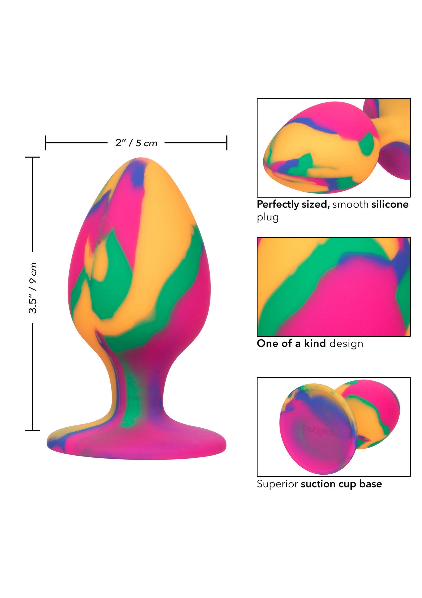 Cheeky Large Tie-Dye Plug - Afbeelding 7