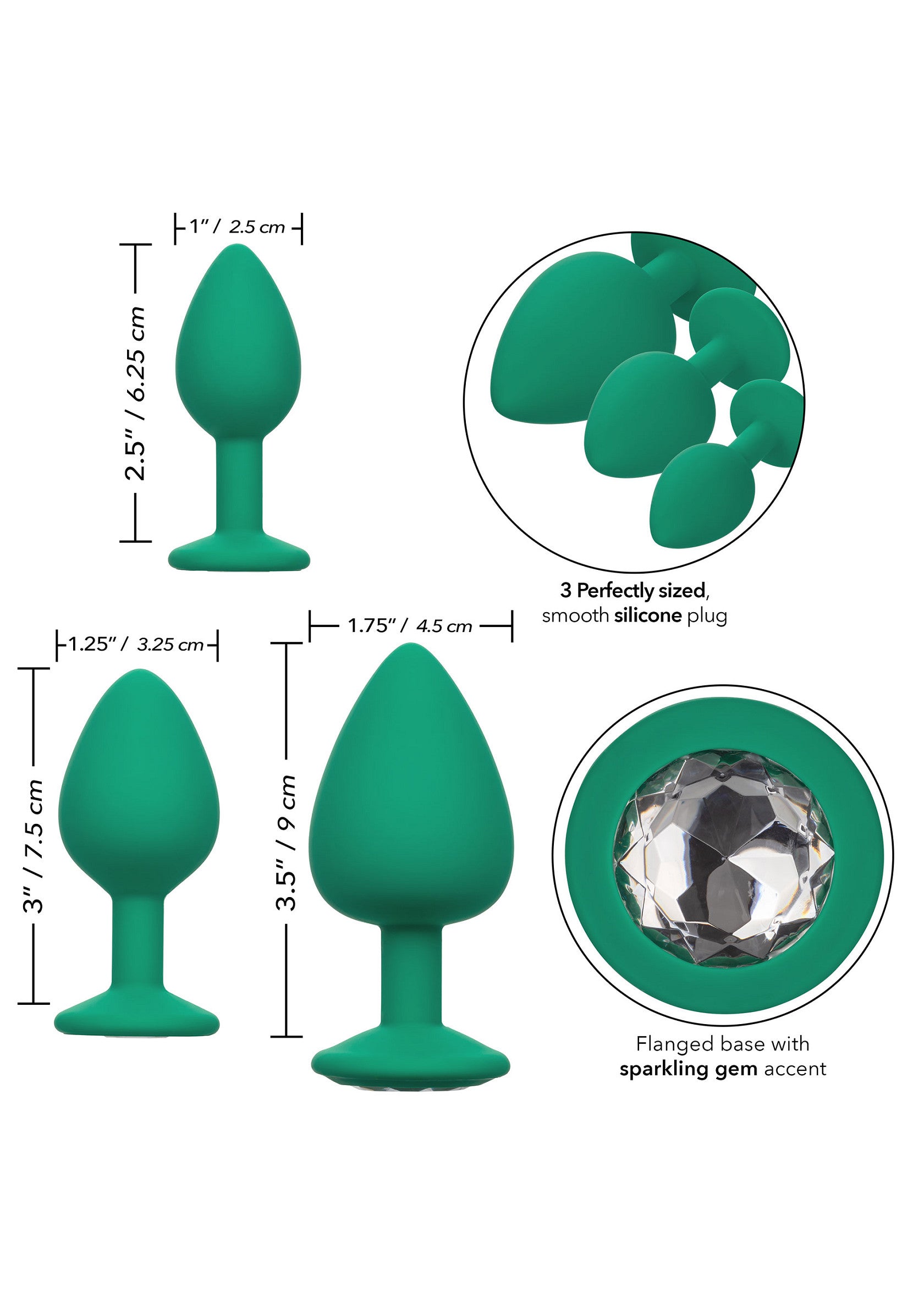 Cheeky Gems 3 pcs - Afbeelding 3