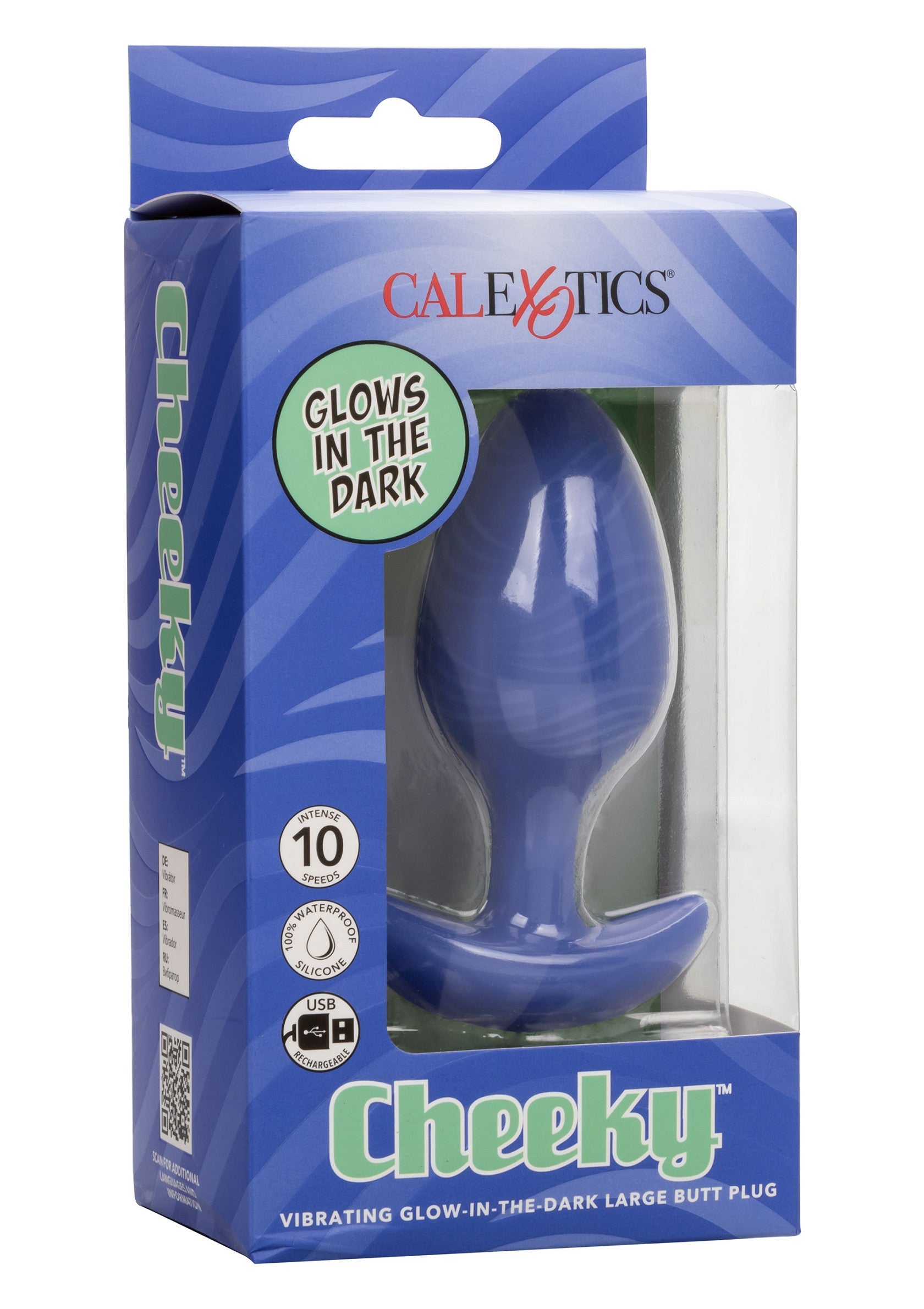 Cheeky Glow Vibrating Plug L - Afbeelding 2