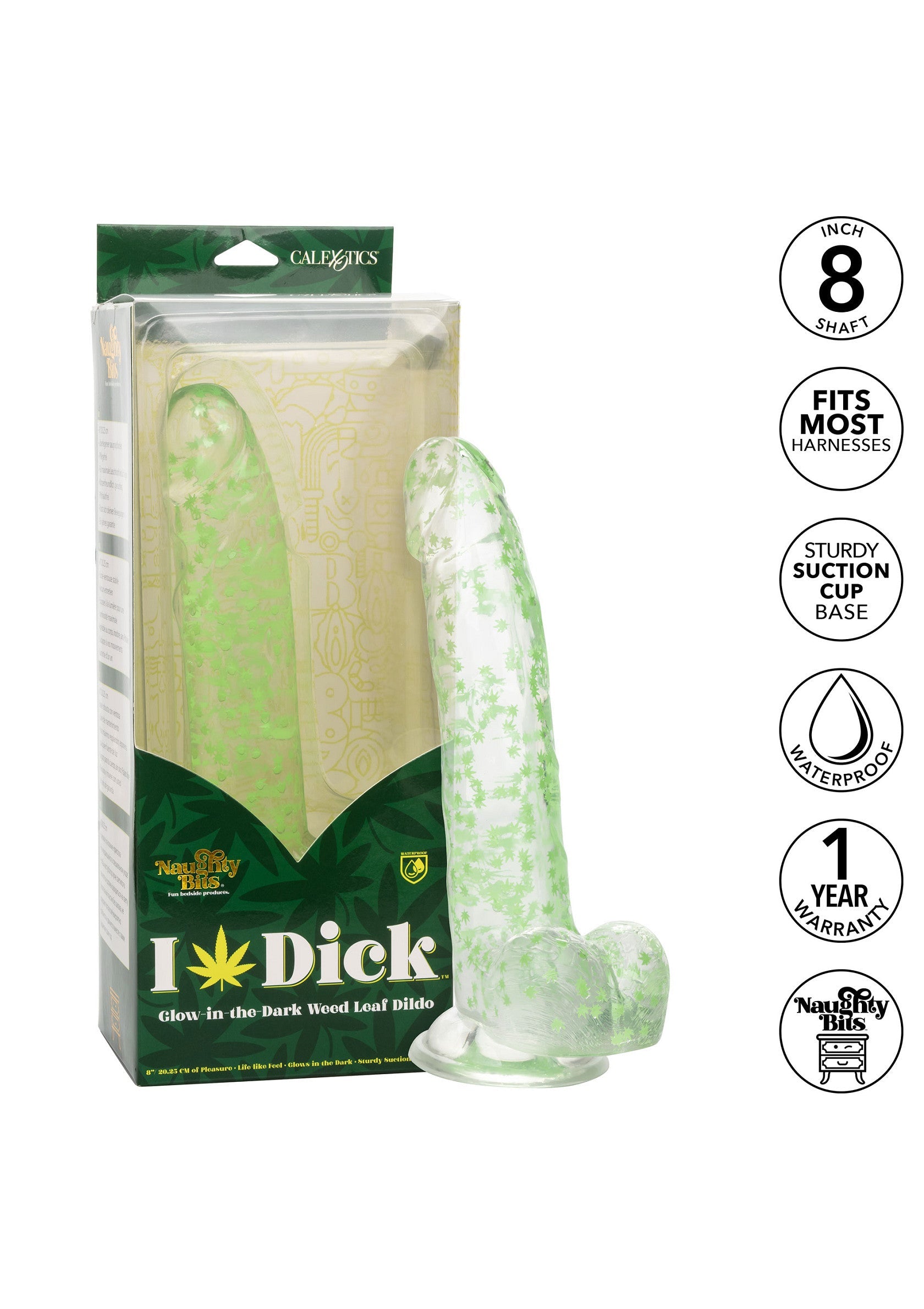 I Leaf Dick Glow Dildo - Afbeelding 10