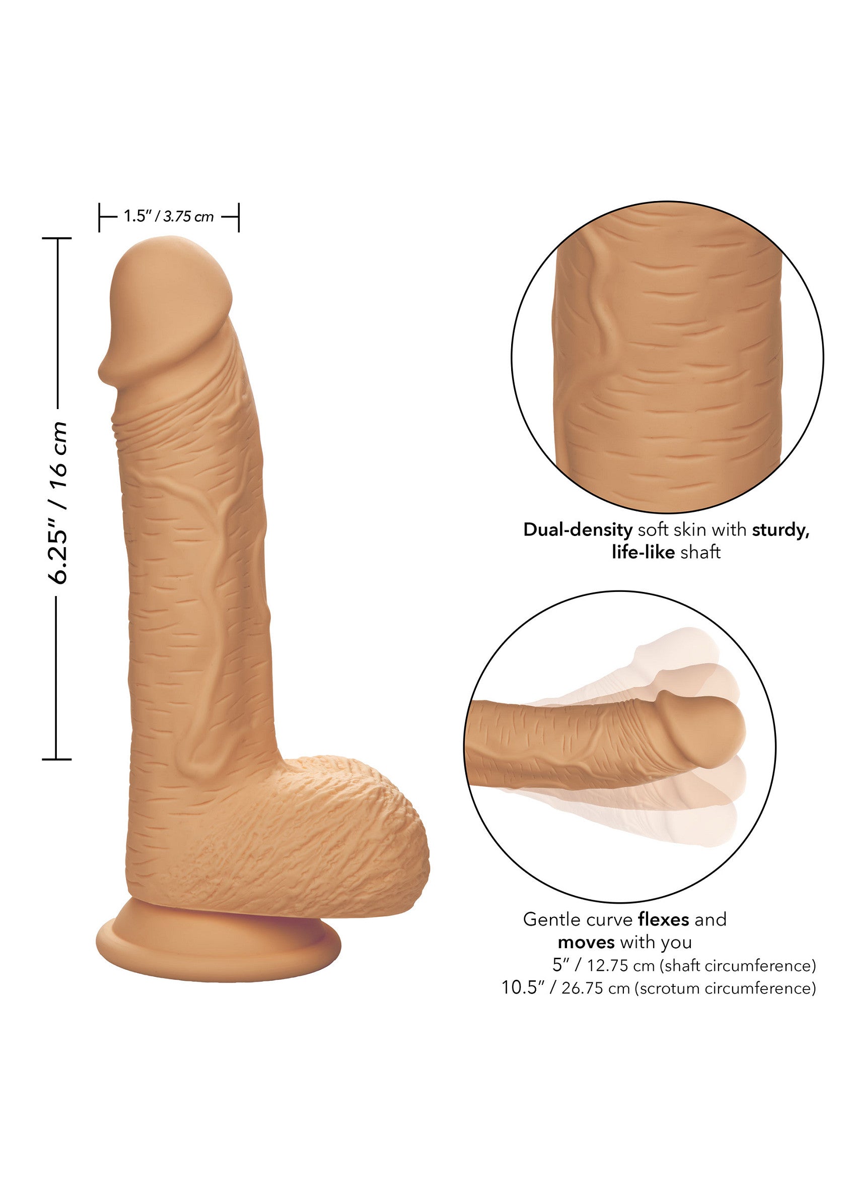 Dual Density Silicone Stud 6.25 inch - Afbeelding 13