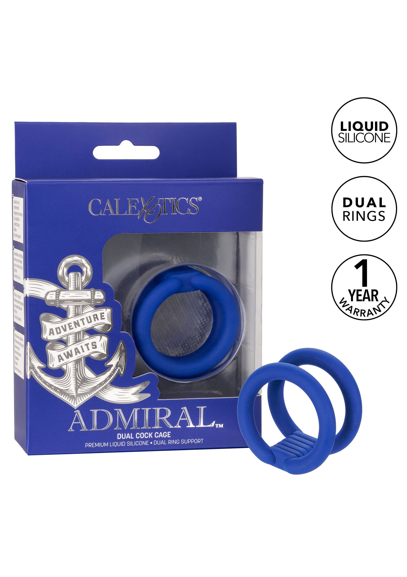 Admiral Dual Cock Cage - Afbeelding 10