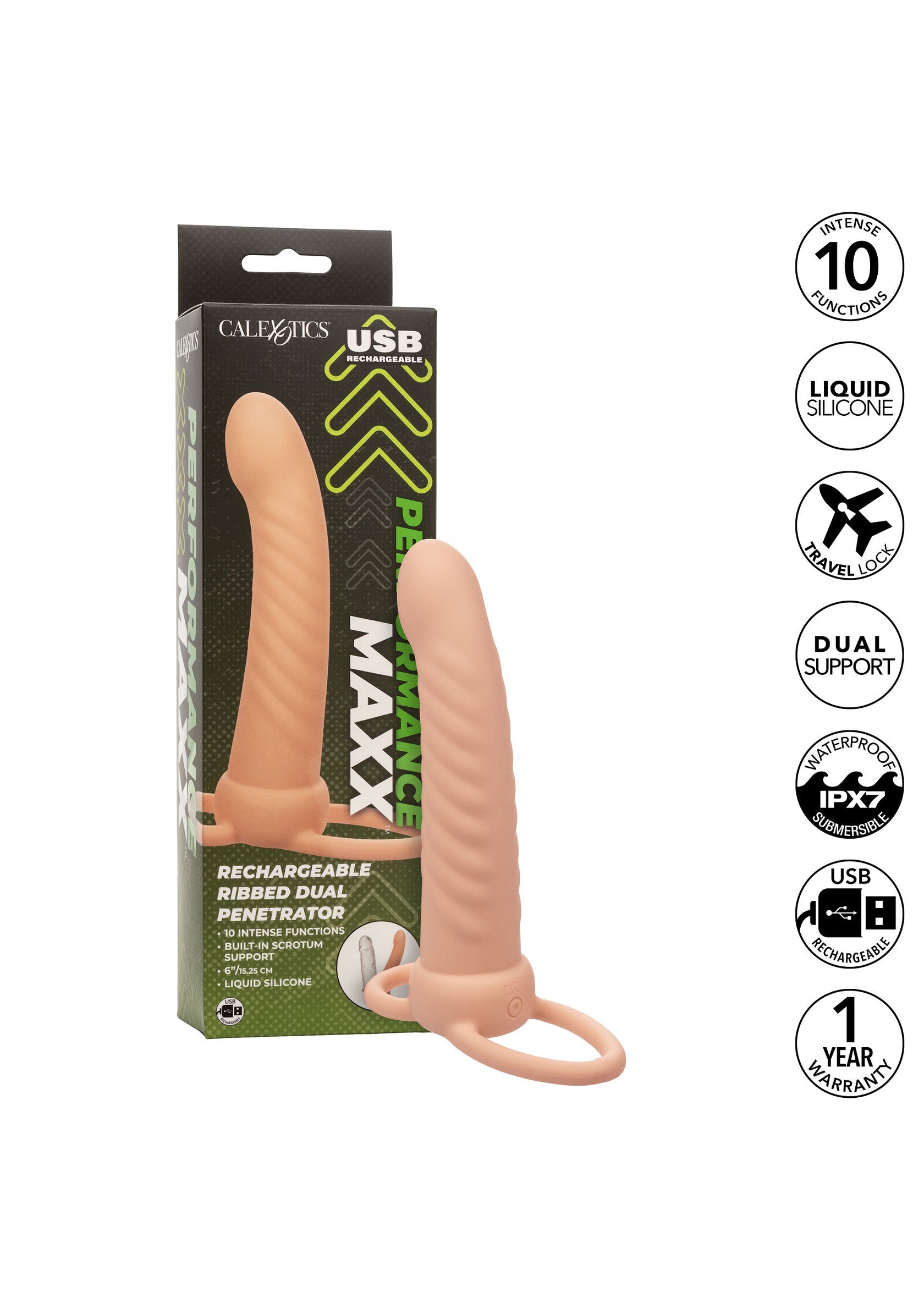 Ribbed Dual Penetrator - Afbeelding 4