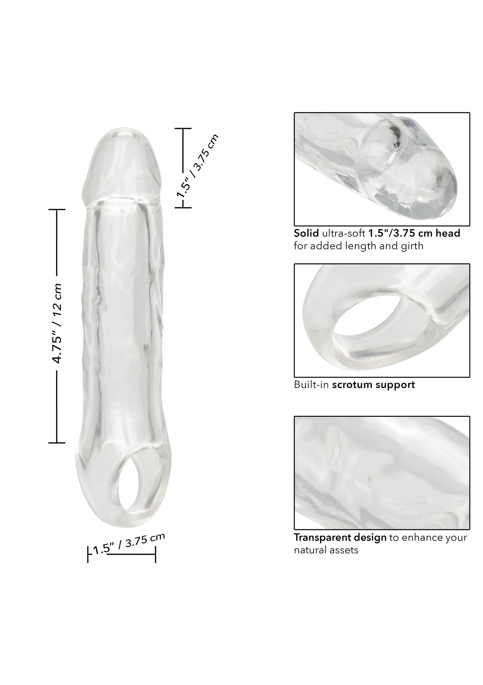 Clear Extension 6.5 inch - Afbeelding 6