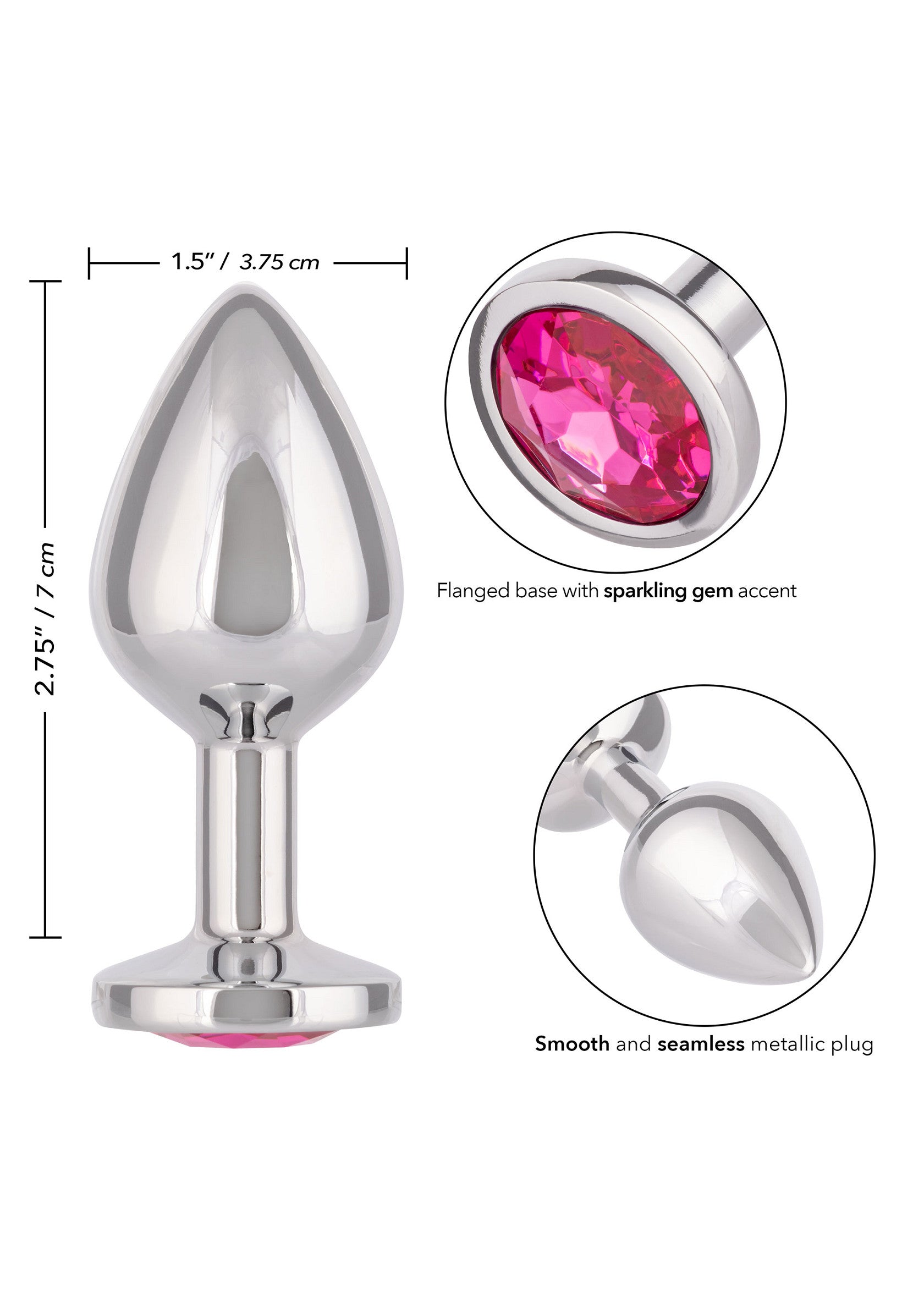 Jewel Large Rose Plug - Afbeelding 6