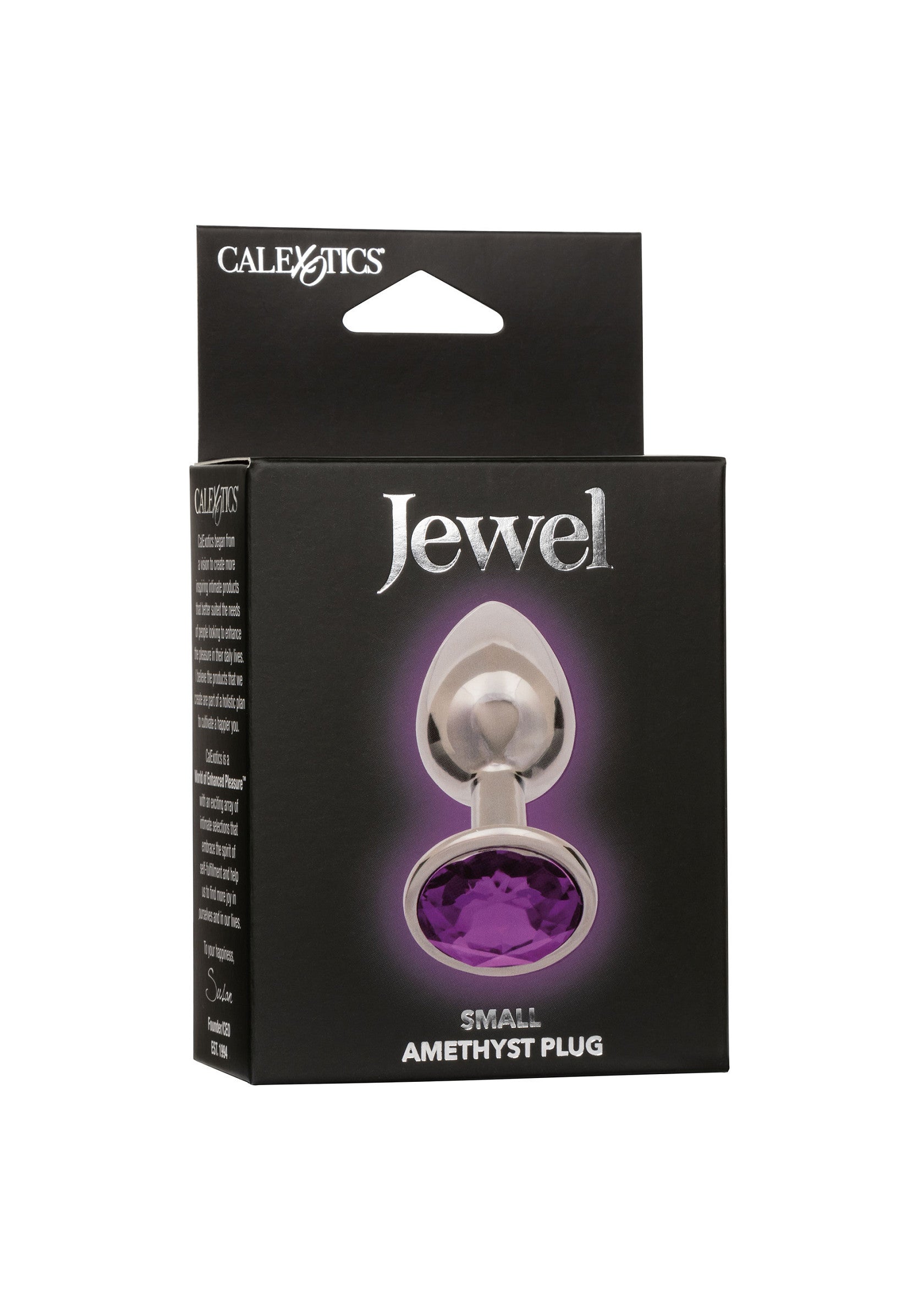 Jewel Small Amethyst Plug - Afbeelding 2