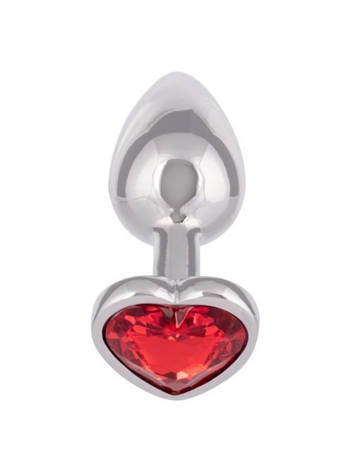 Jewel Small Ruby Heart Plug