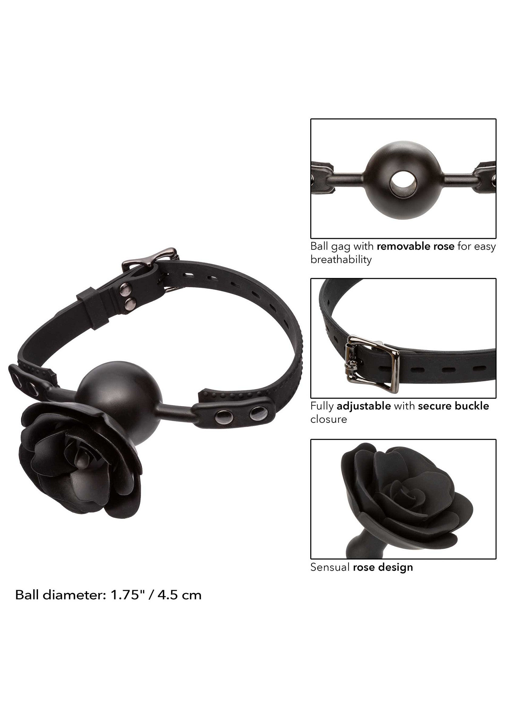 Removable Rose Gag - Afbeelding 10