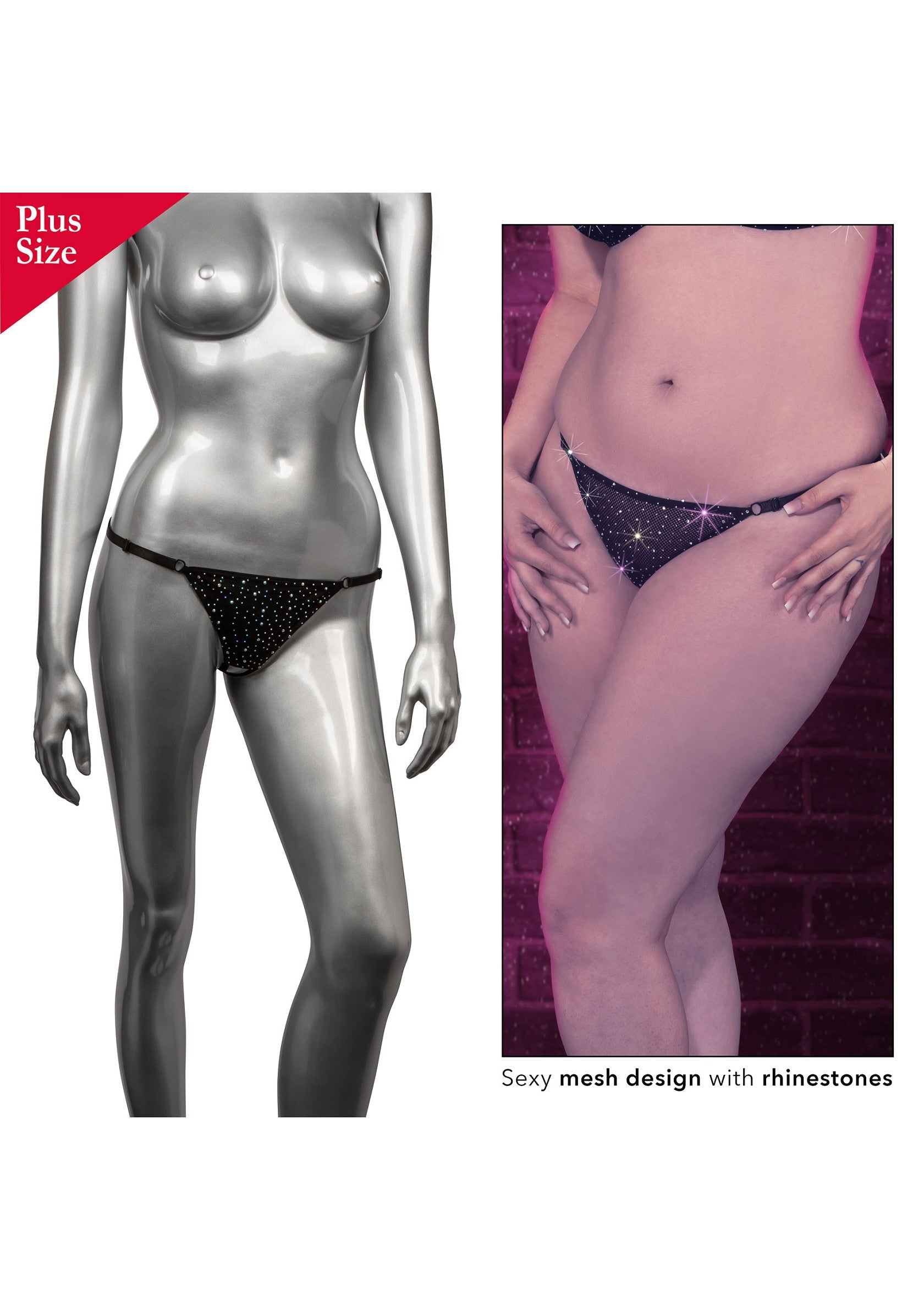 Crotchless Thong Plus - Afbeelding 5