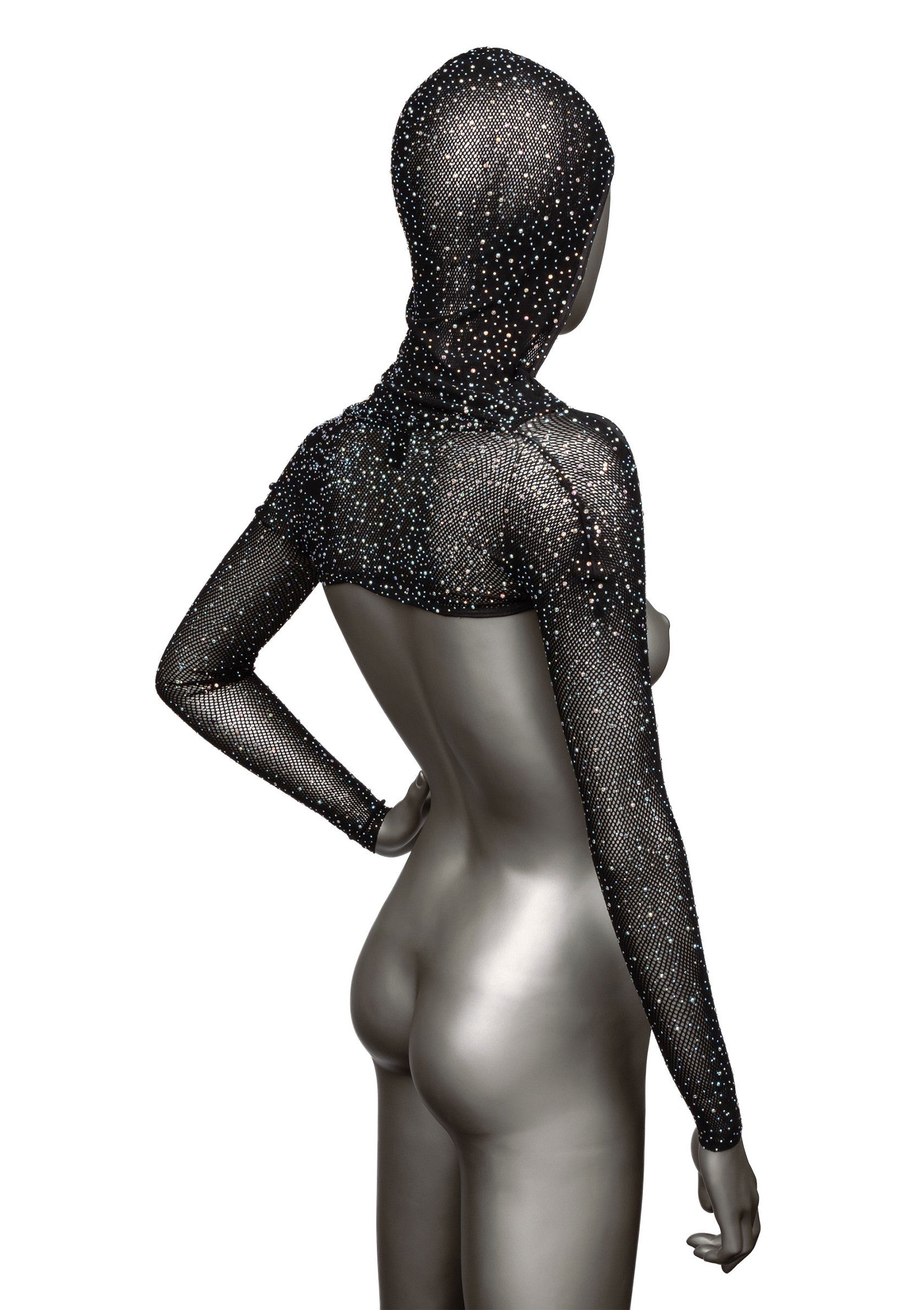 Hooded Shoulder Shrug Plus - Afbeelding 4