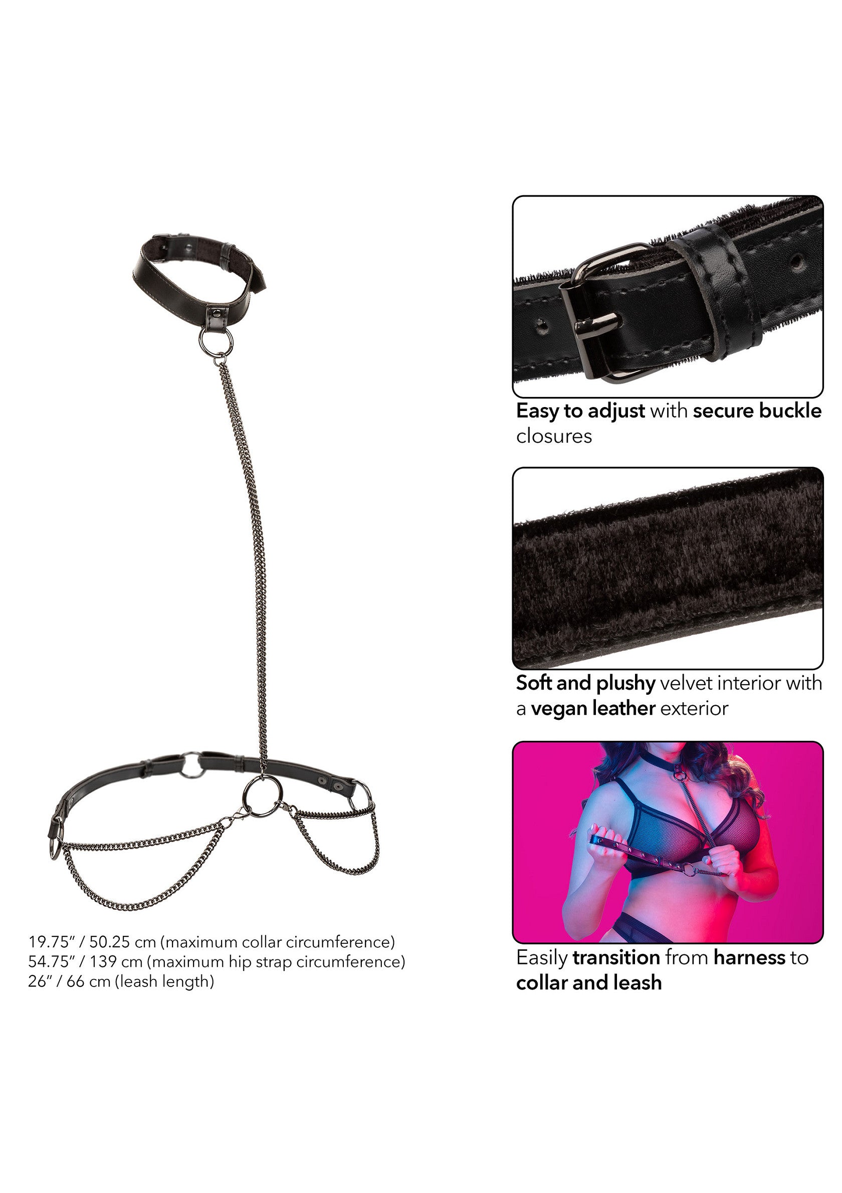 Chain Halter & Collar Plus - Afbeelding 3