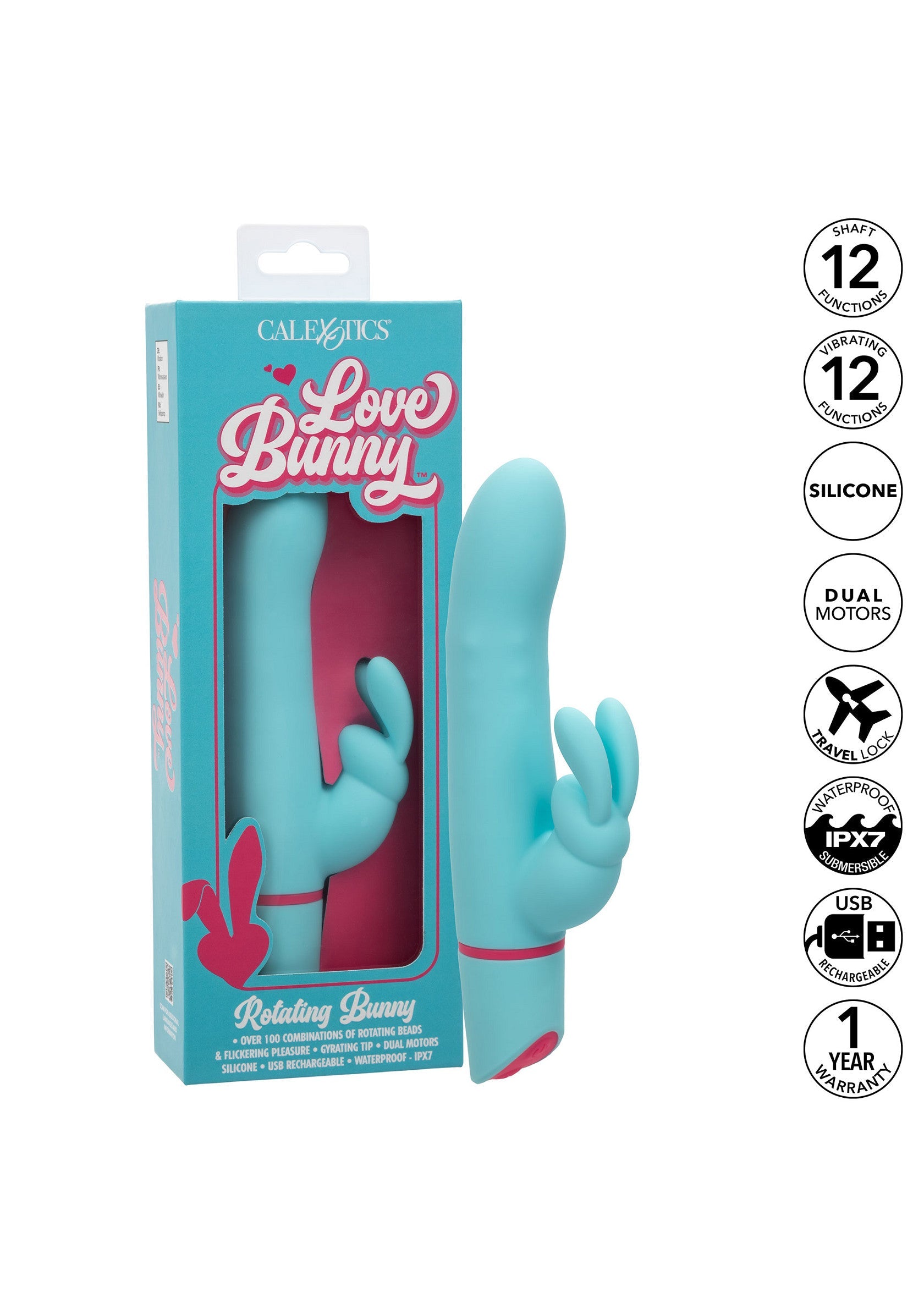 Love Bunny Rotating Bunny - Afbeelding 8