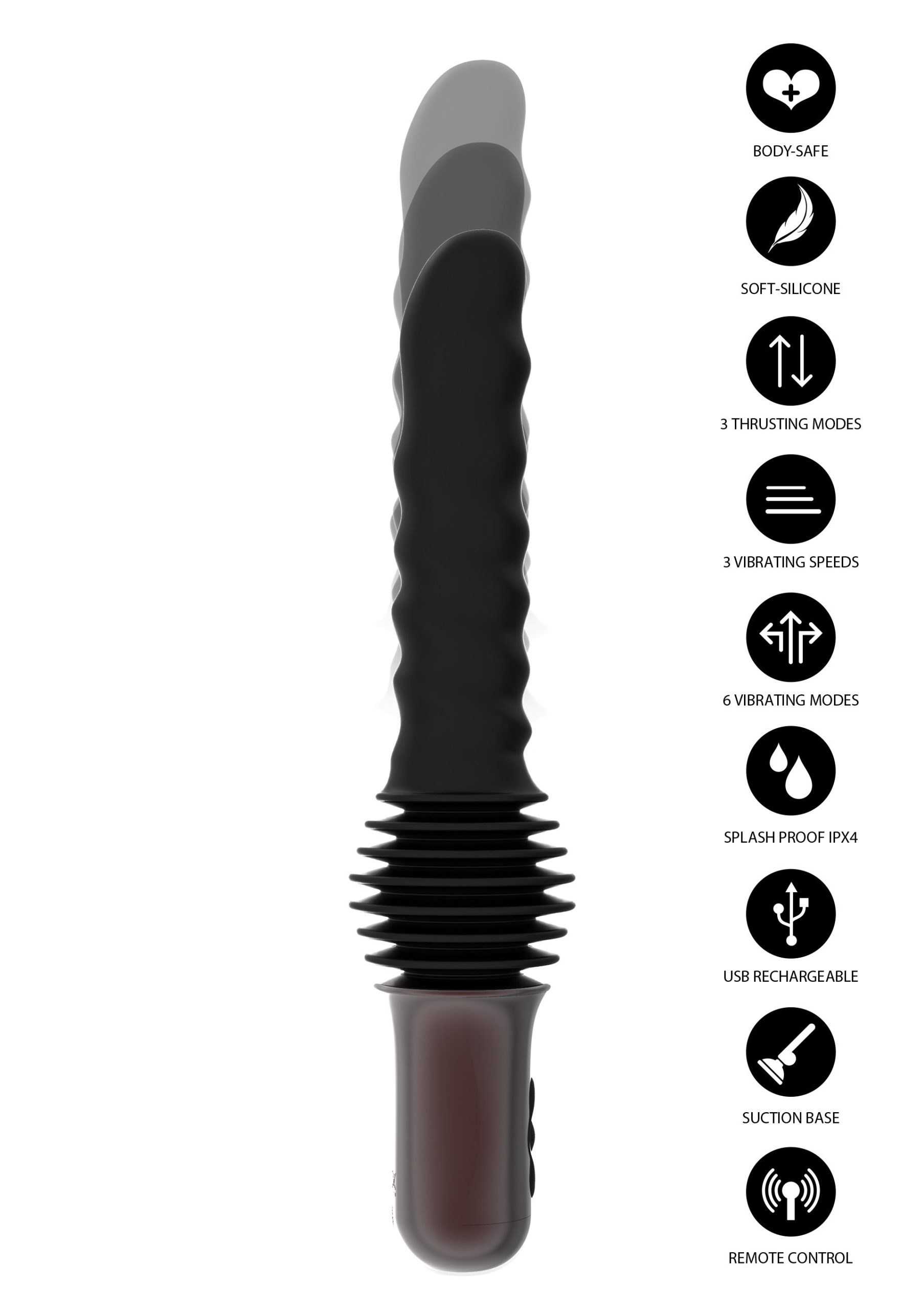 Anal Power Thrusting Vibrator - Afbeelding 8