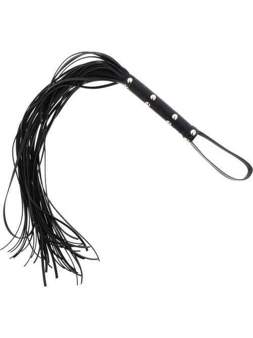 Long Studded Flogger Whip
