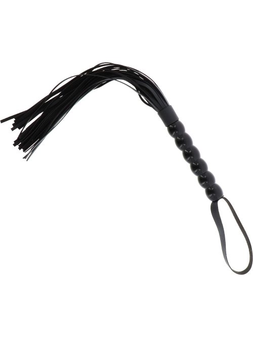 Long Beaded Flogger Whip
