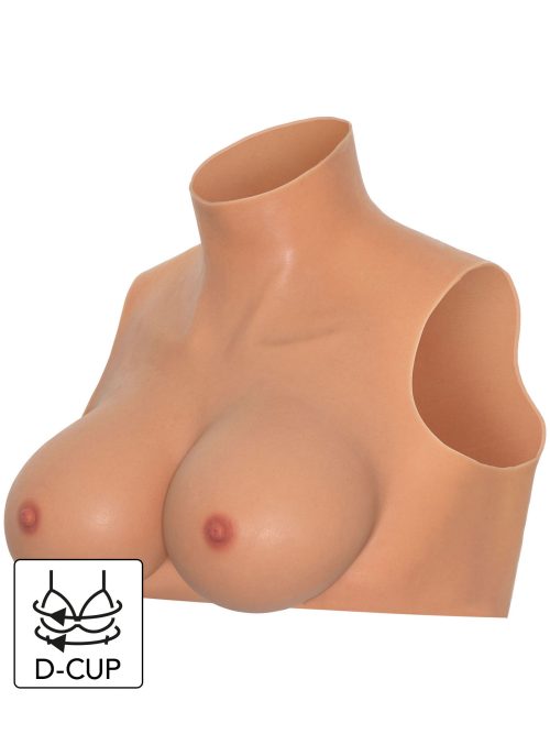Wearable Breasts Crop Top D Cup