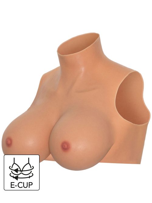 Wearable Breasts Crop Top E Cup