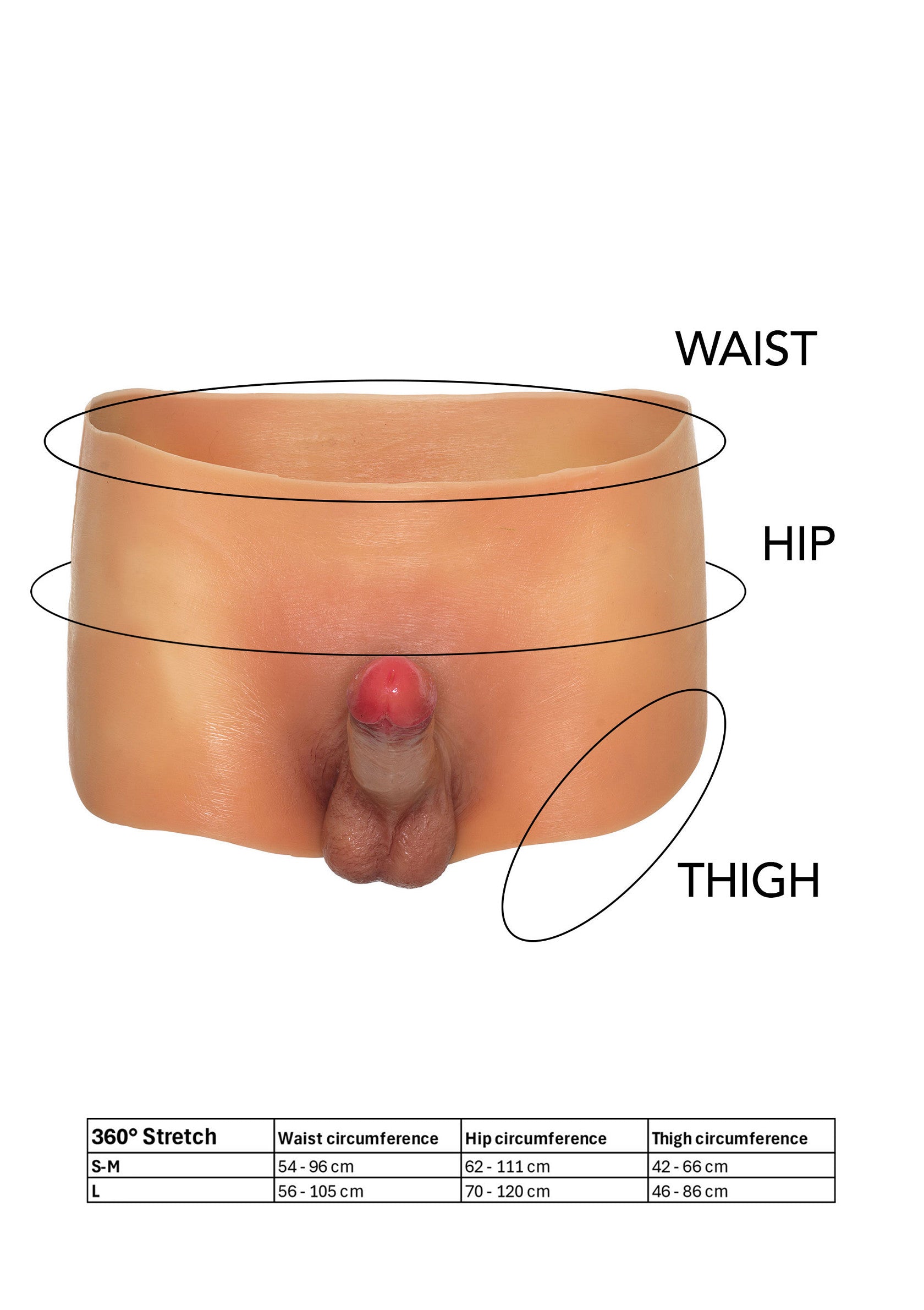 Penis Boxershort 18 cm Dildo - Afbeelding 7