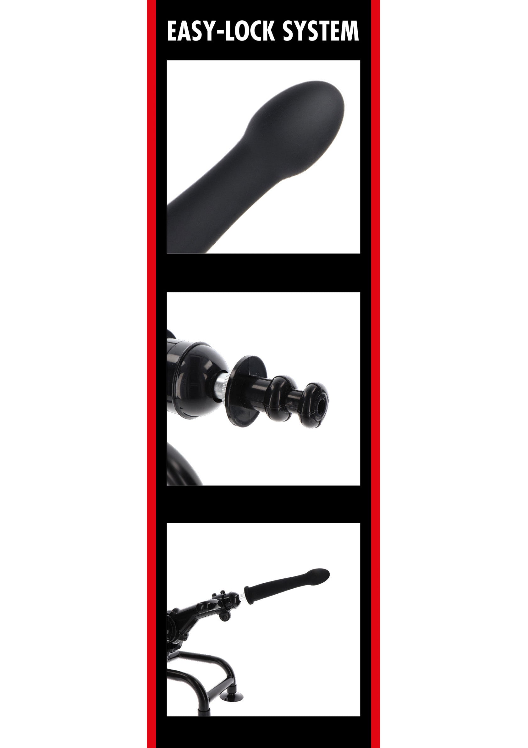 Smooth Dong Easy-Lock 19 cm - Afbeelding 5