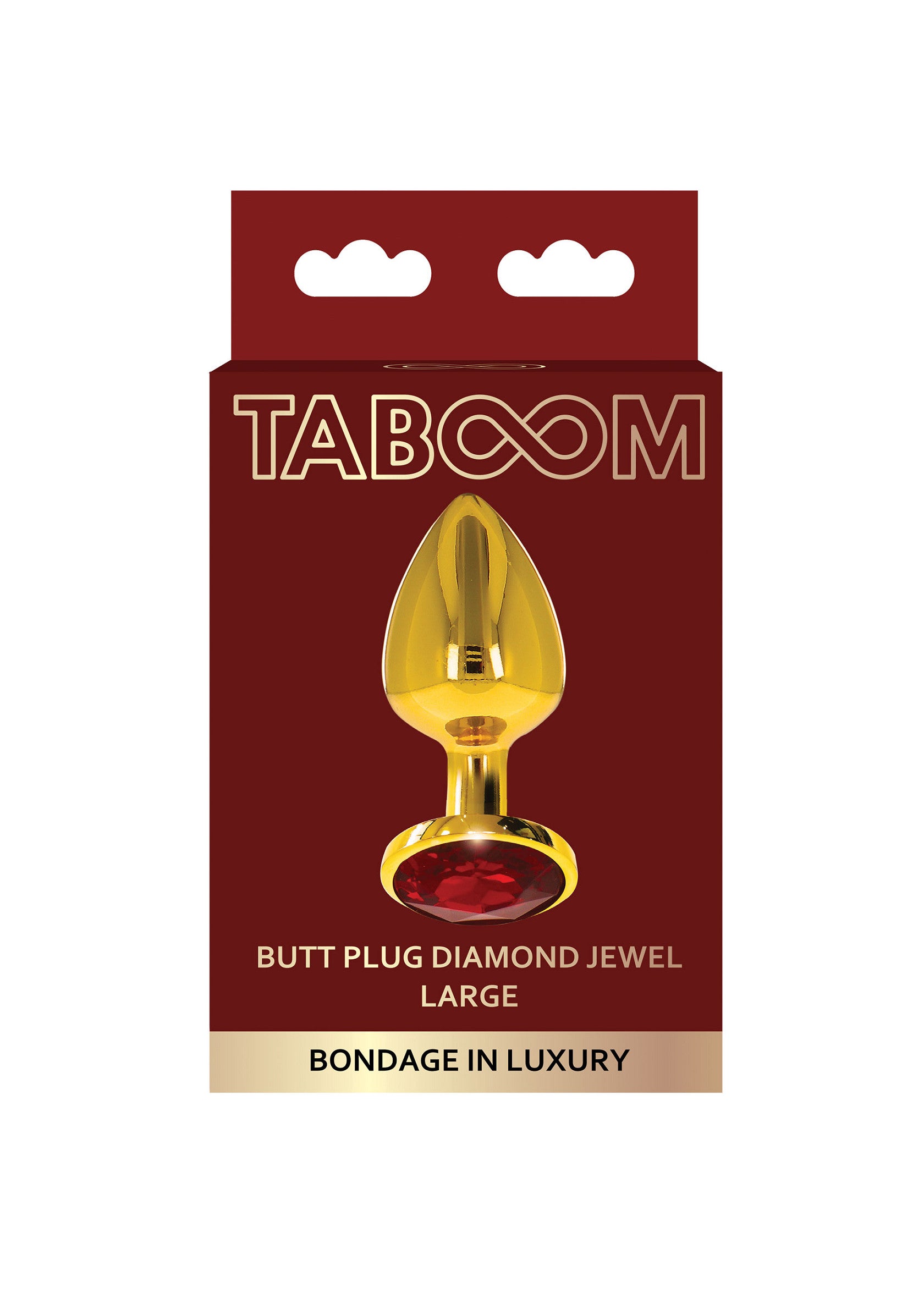 Butt Plug With Diamond Jewel L - Afbeelding 2