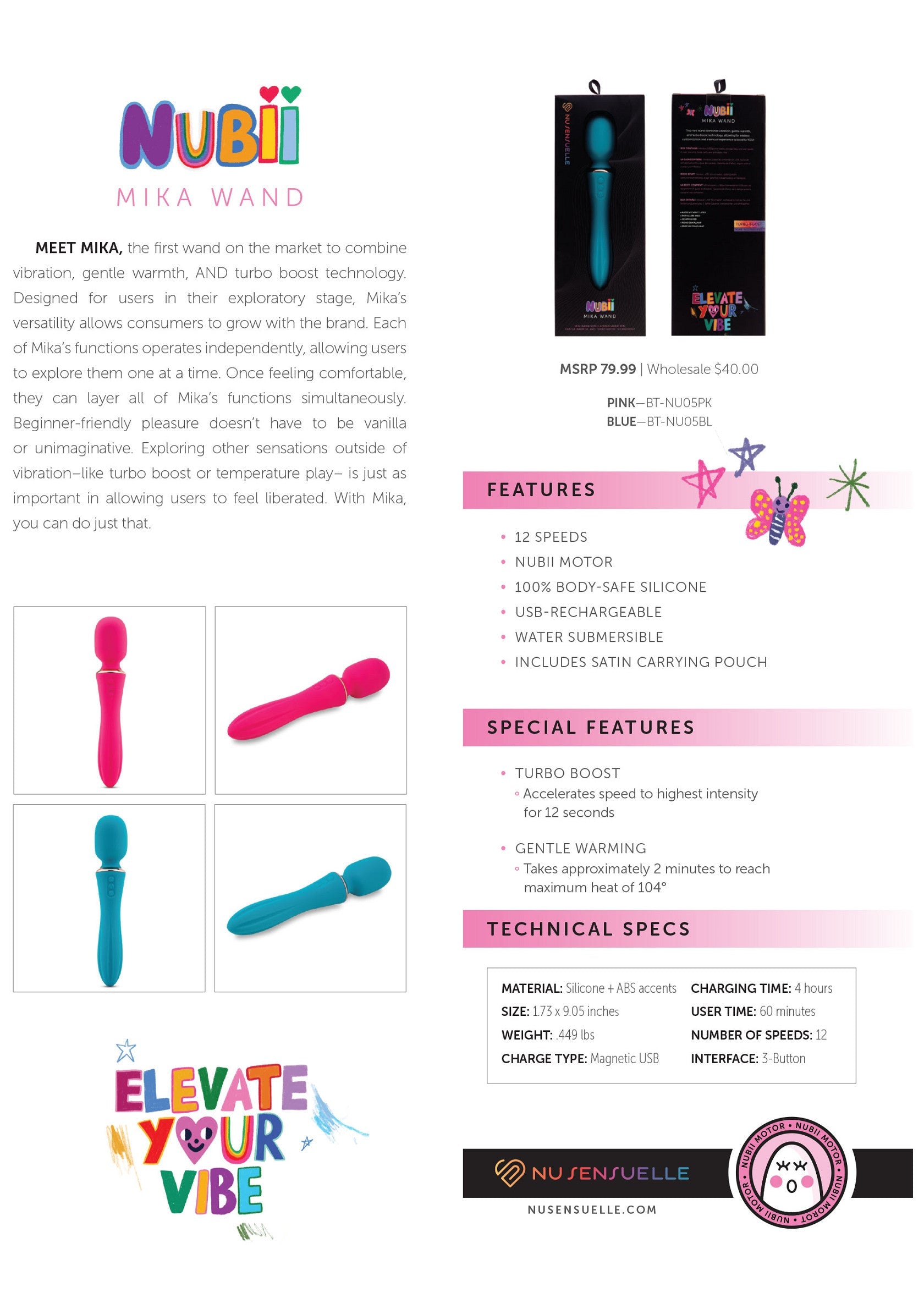 Nubii Mika Wand - Afbeelding 7