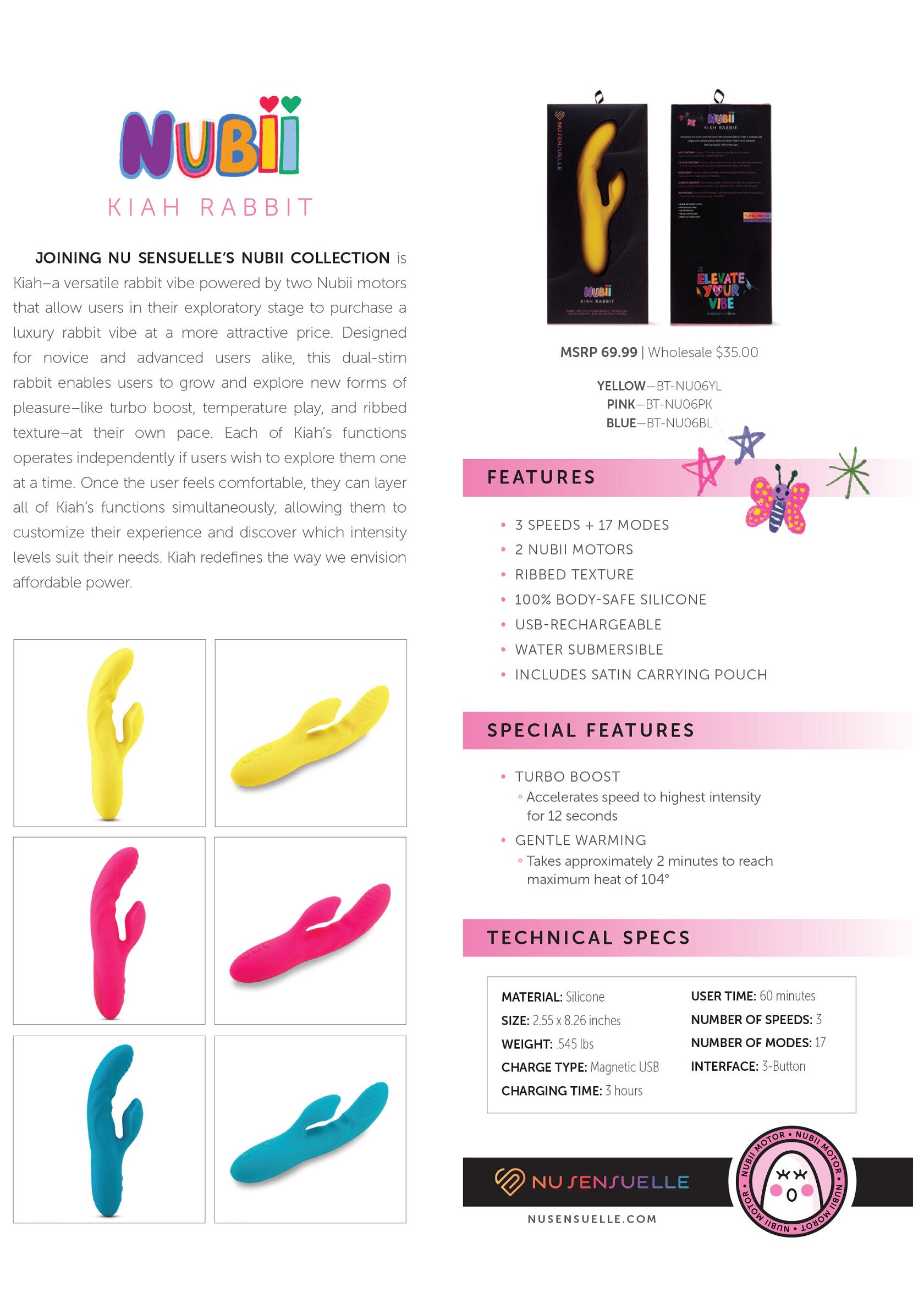 Nubii Kiah Rabbit - Afbeelding 11