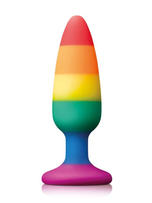 Pleasure Plug Rainbow Medium