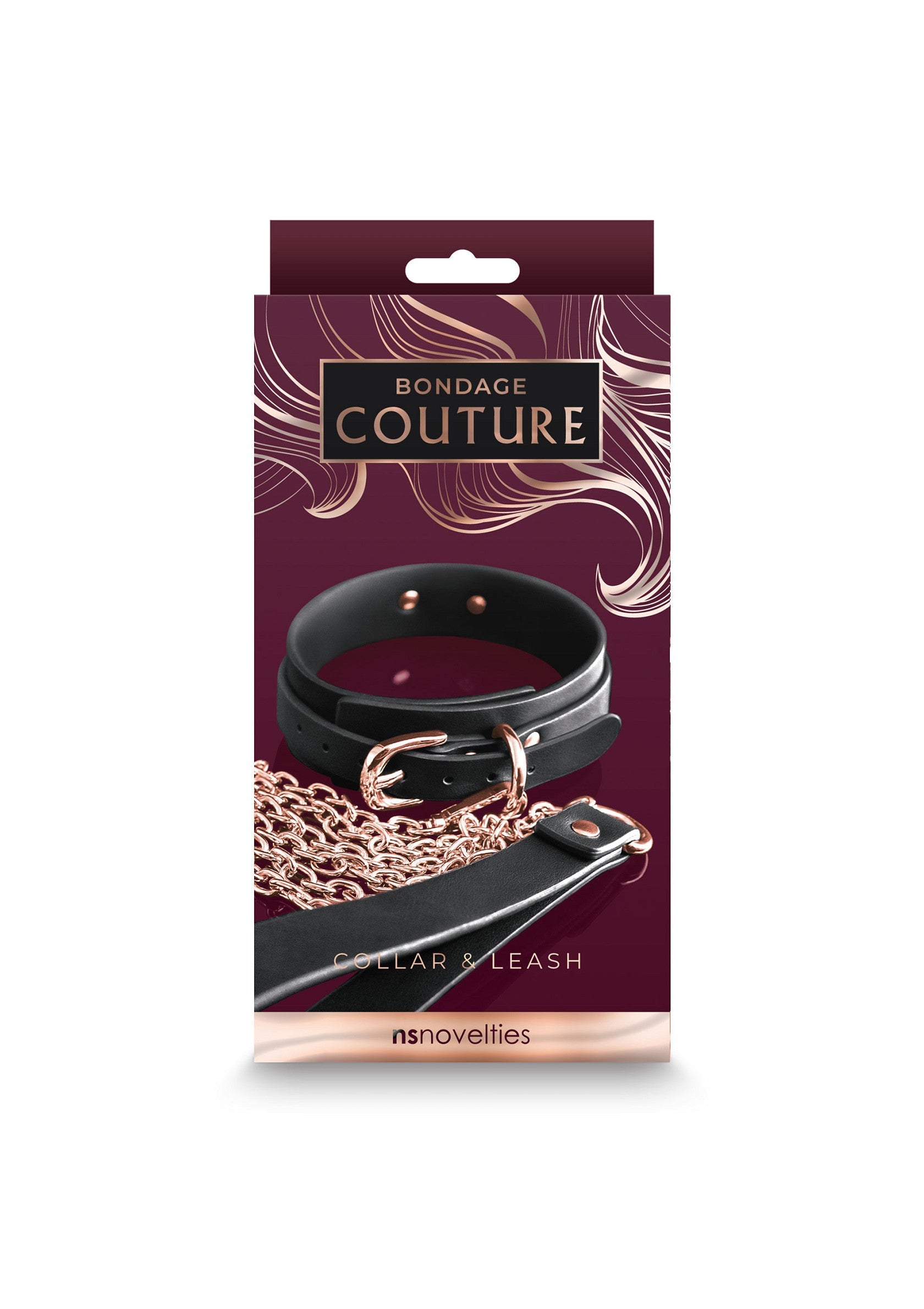Bondage Couture Collar & Leash - Afbeelding 2