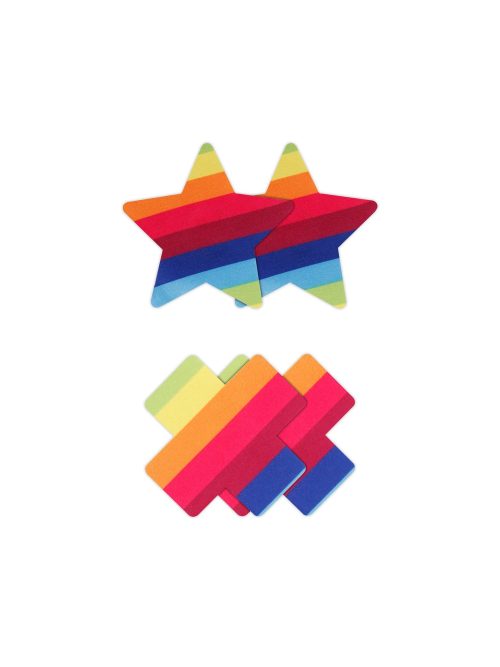 Pasties Cross & Star 2 Pair