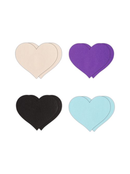 Pasties Heart I Assort 4 Pair