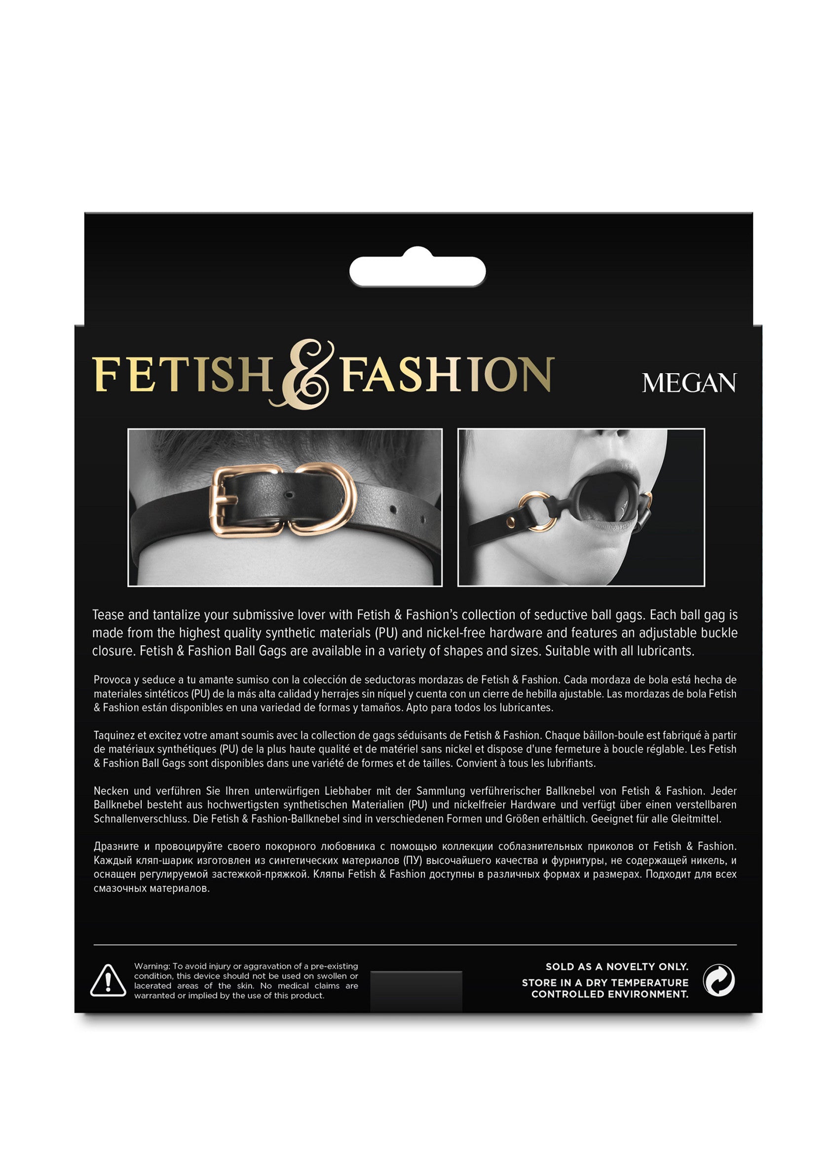 Fetish & Fashion Megan Gag - Afbeelding 2