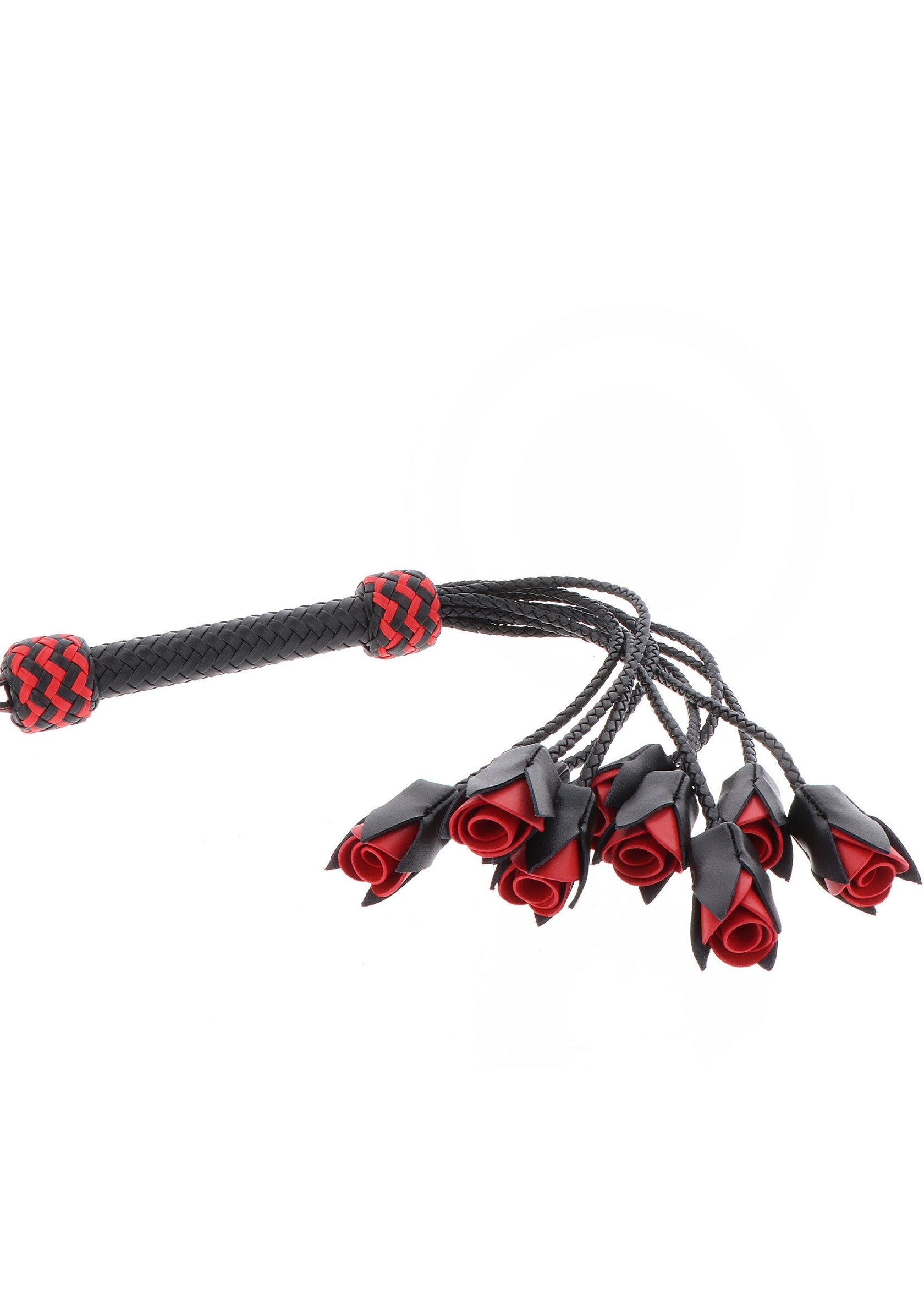 Genuine Leather Roses Whip - Afbeelding 5