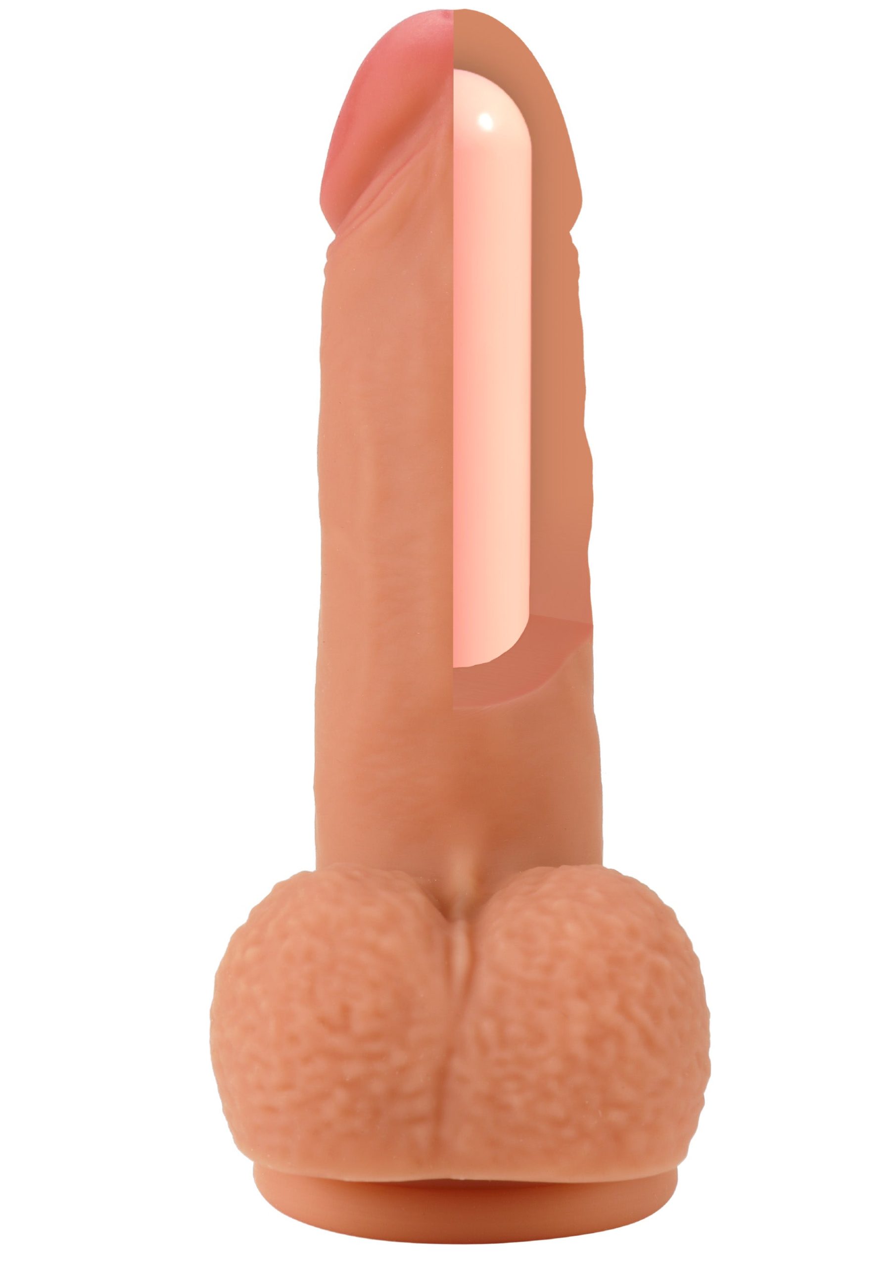 Realistic Dildo Liquid Silicone 18 cm - Afbeelding 3