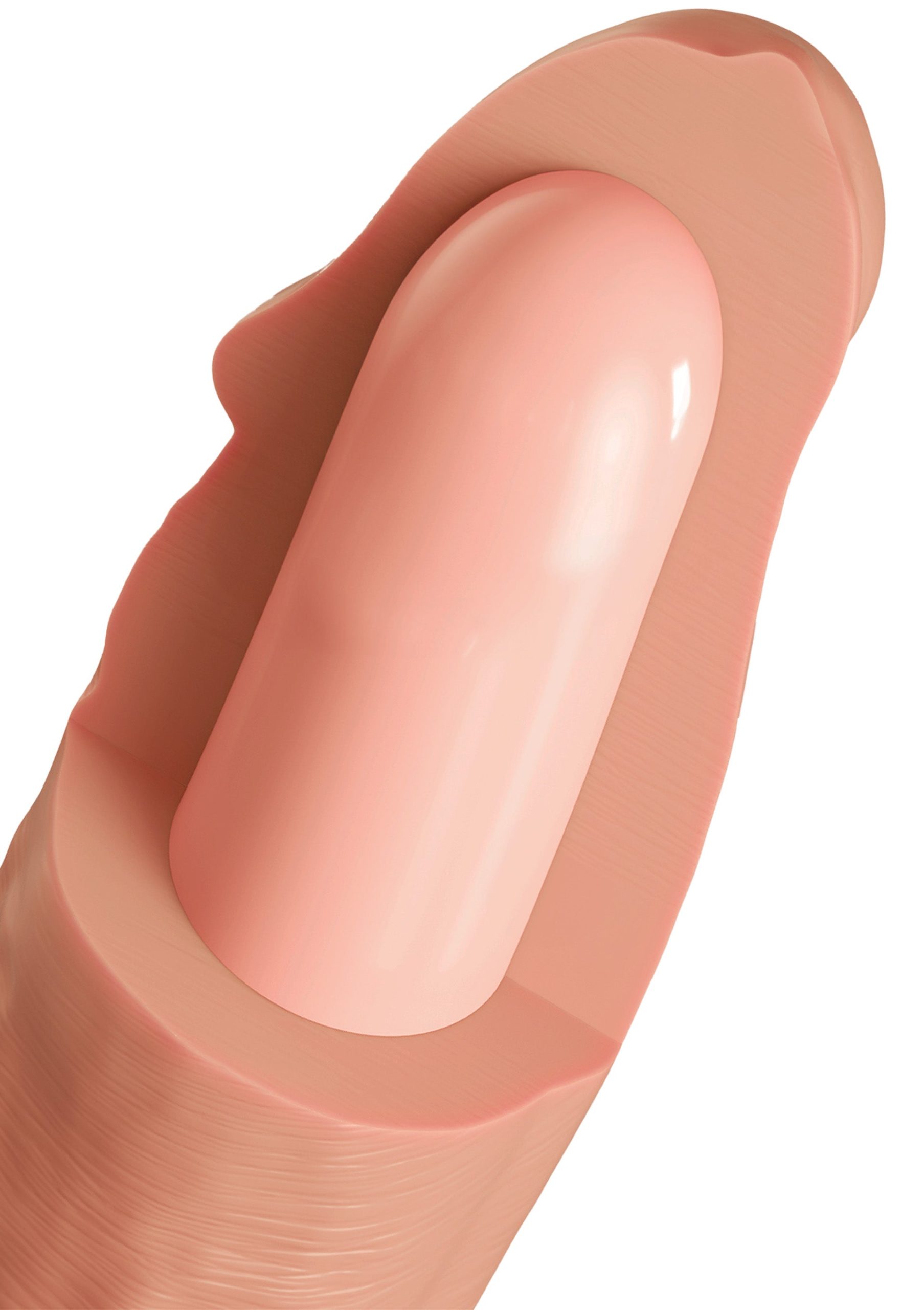 Realistic Dildo Liquid Silicone 19 cm - Afbeelding 8