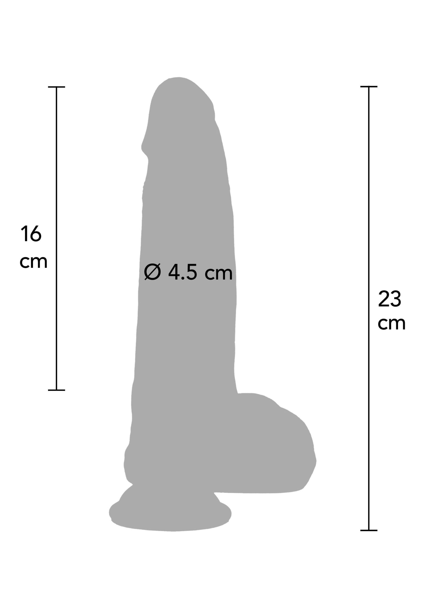 Ultra Realistic Dildo Silicone 18 cm - Afbeelding 8