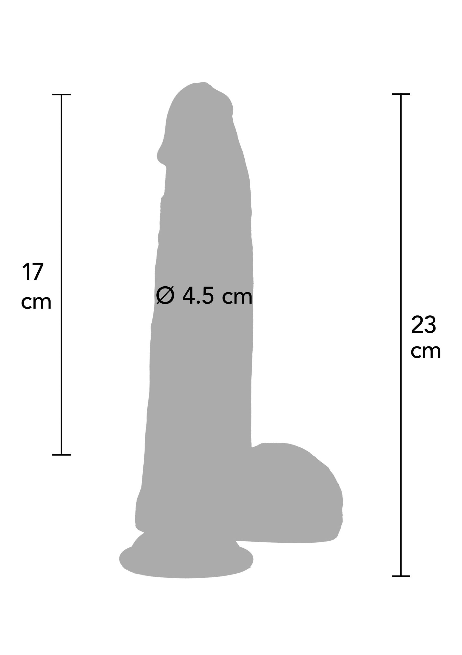Ultra Realistic Dildo Silicone 21 cm - Afbeelding 8