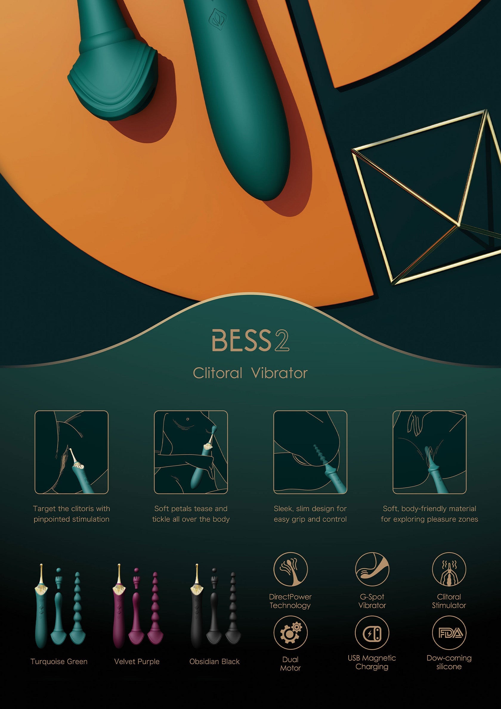 Bess 2 Clitoral Vibrator - Afbeelding 5