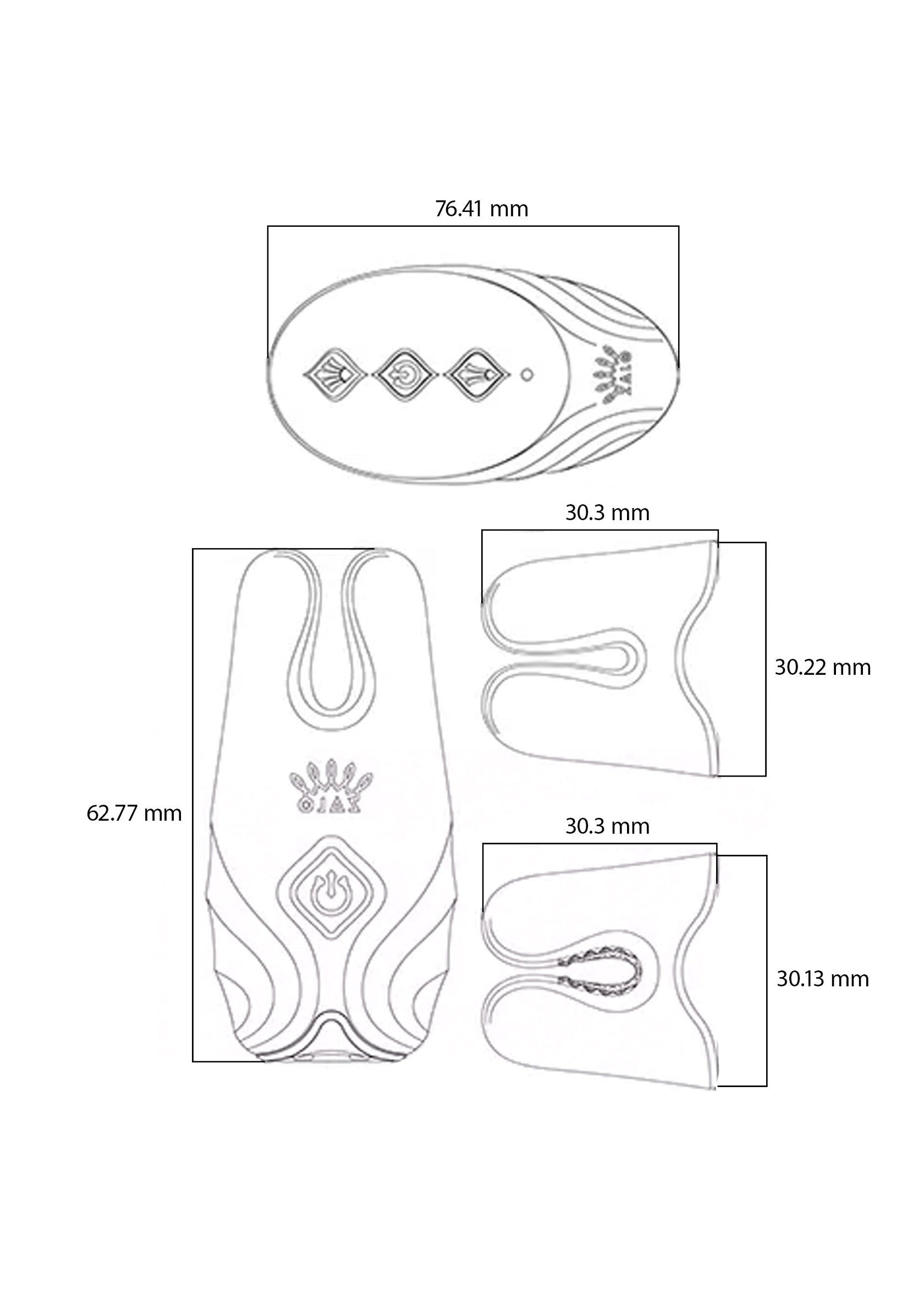 Nave Vibrating Nipple Clamps - Afbeelding 13