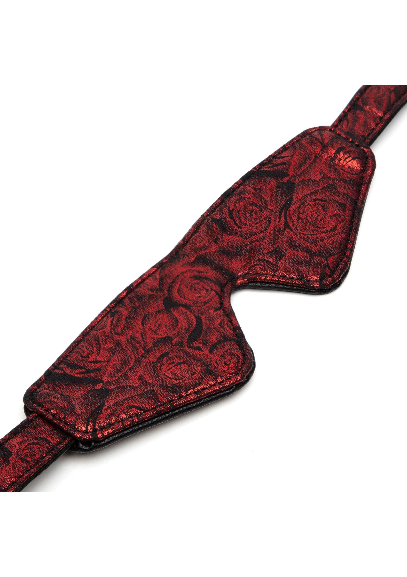 Reverse PU Leather Blindfold - Afbeelding 5