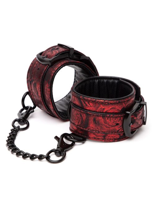 Reverse PU Leather Wrist Cuffs
