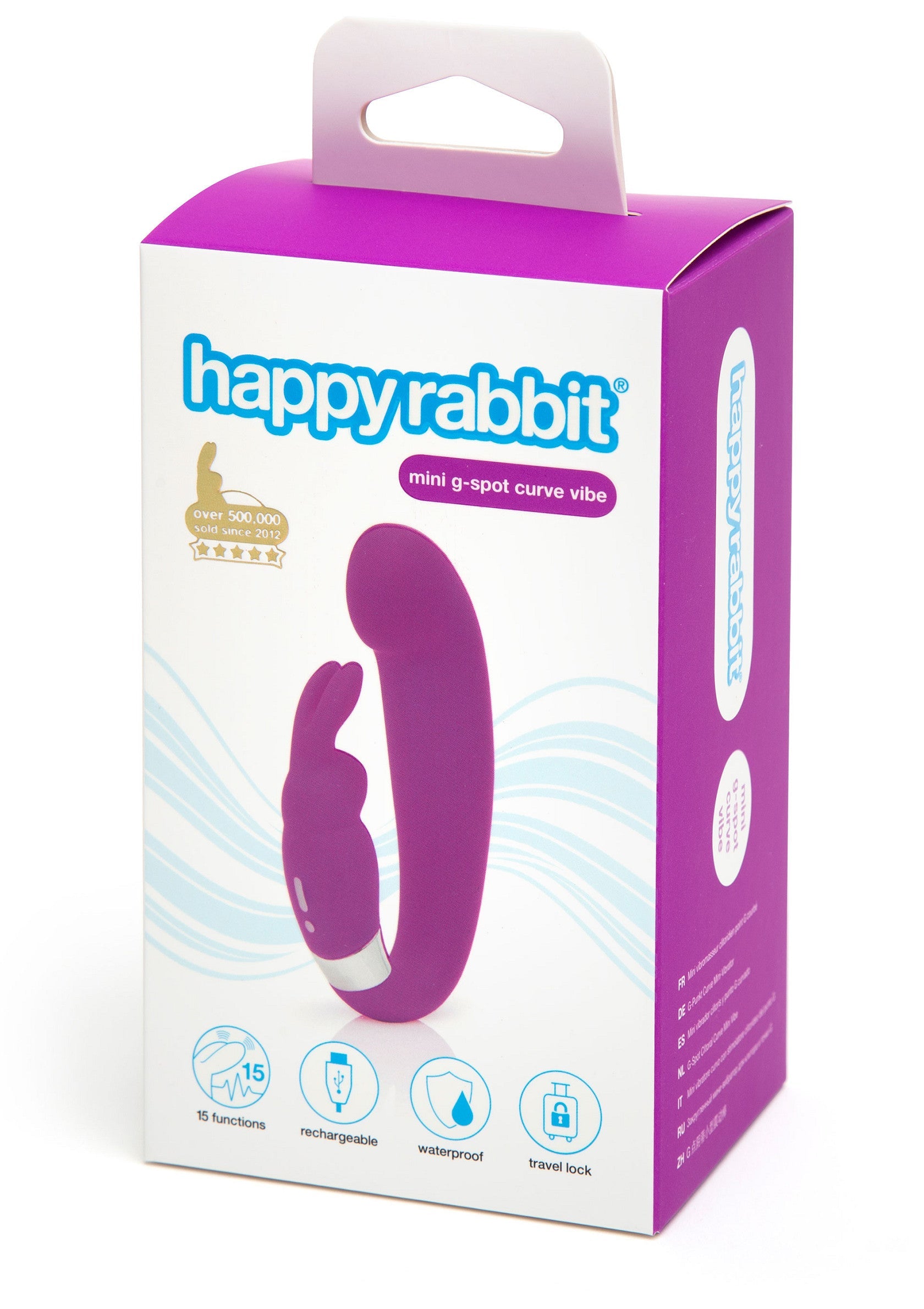 G-Spot Curve Rabbit Vibrator - Afbeelding 2