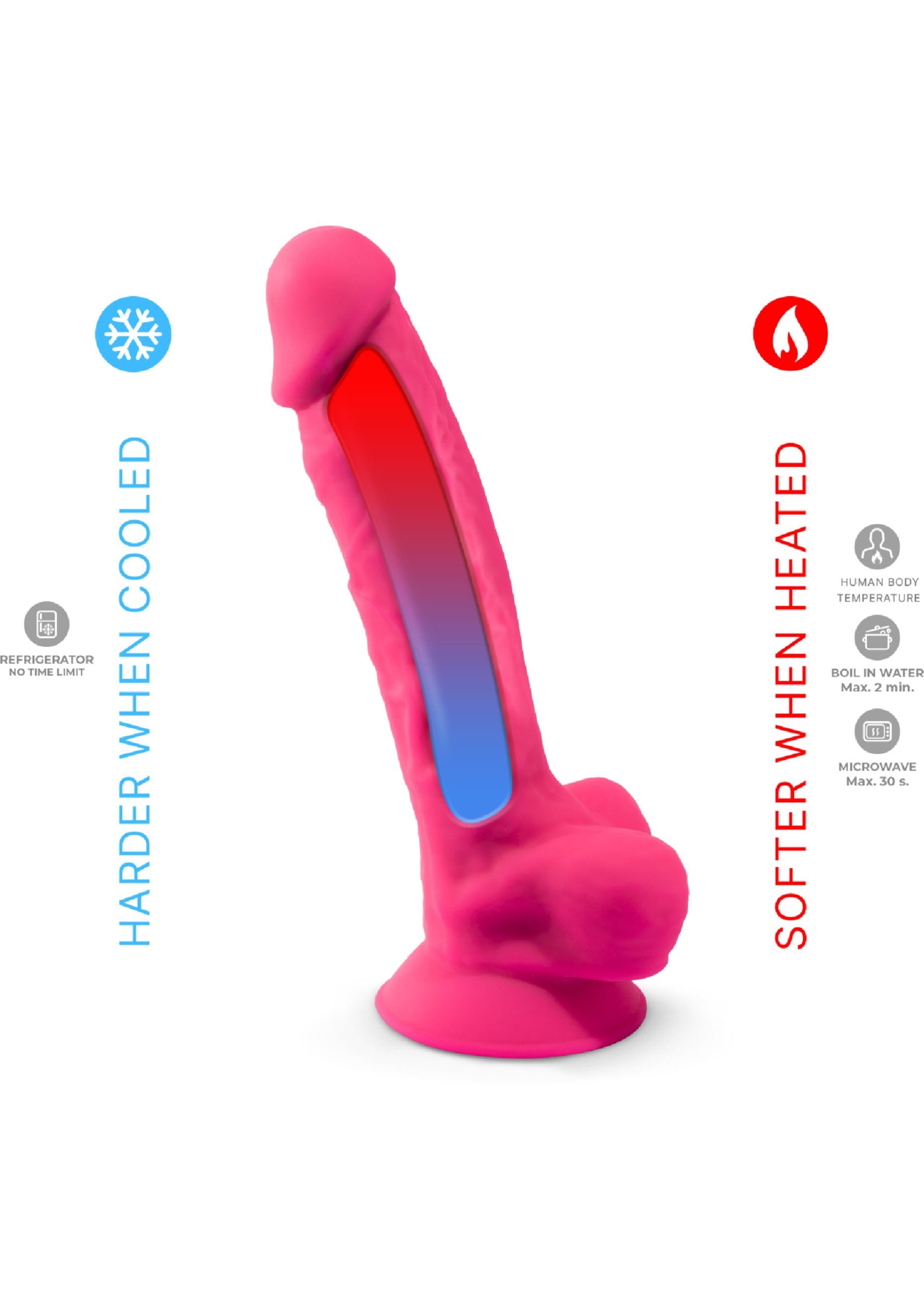 Dildo Model 8 inch - Afbeelding 14