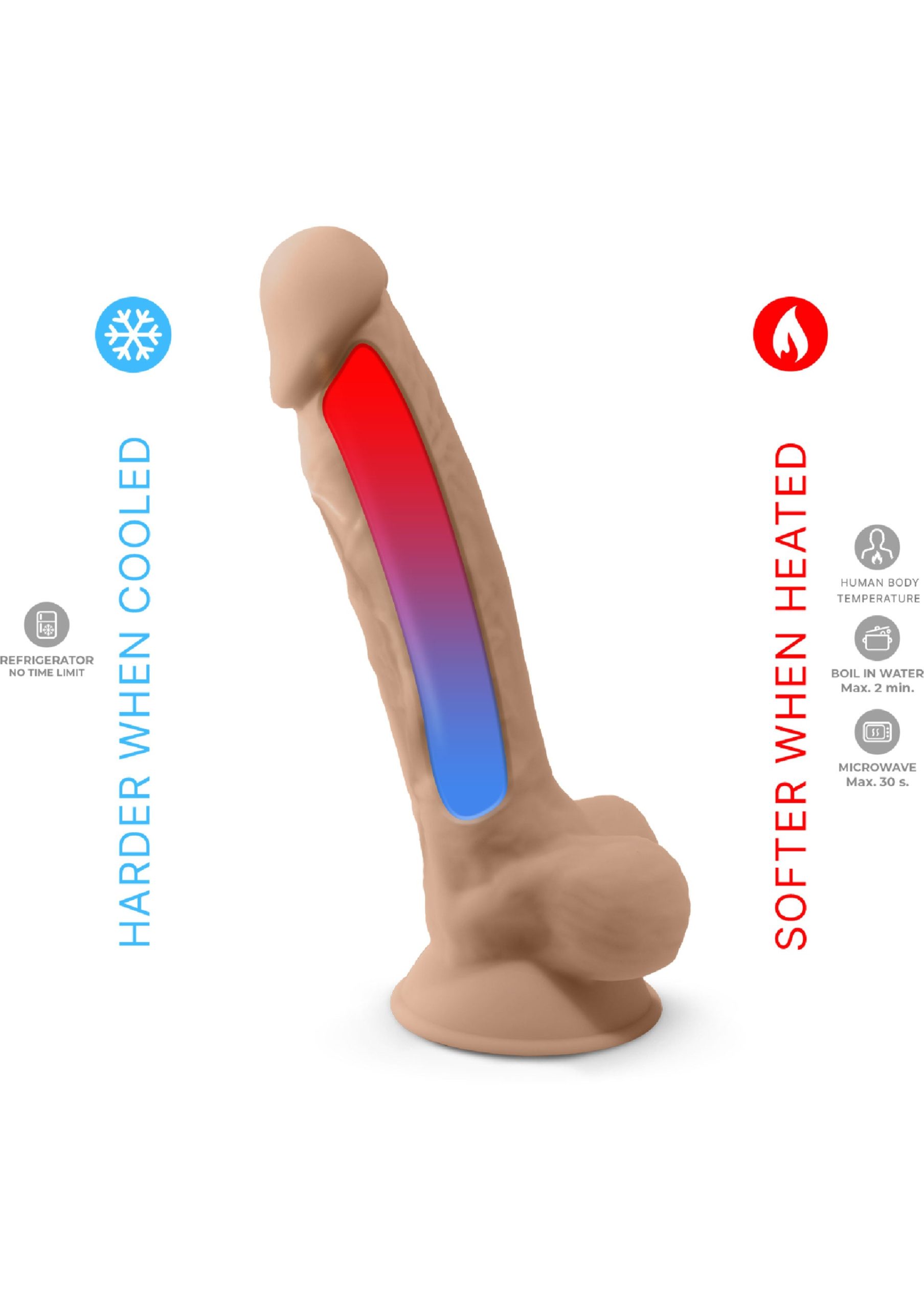 Dildo Model 8 inch - Afbeelding 21