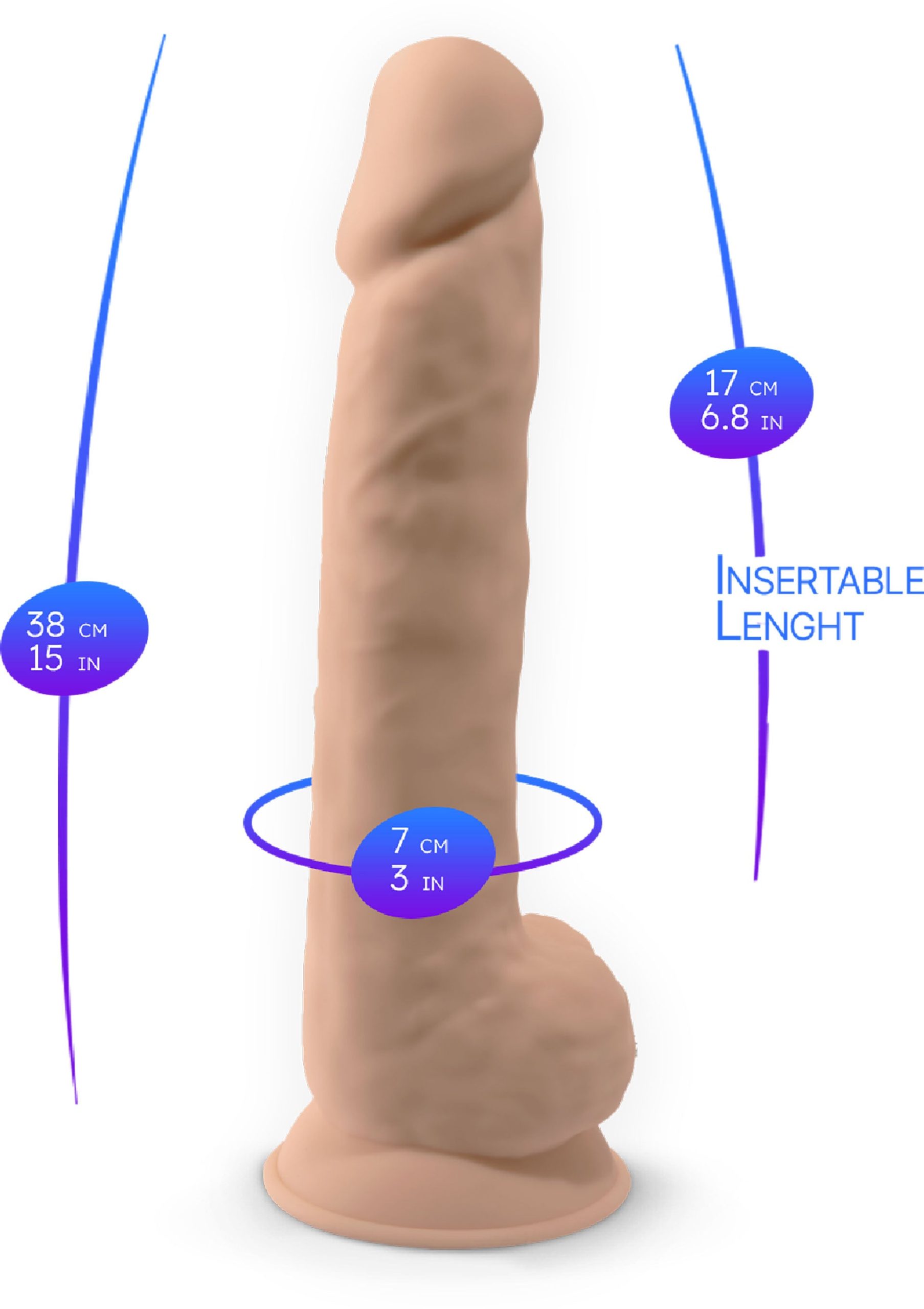 Dildo Model 15 inch - Afbeelding 20